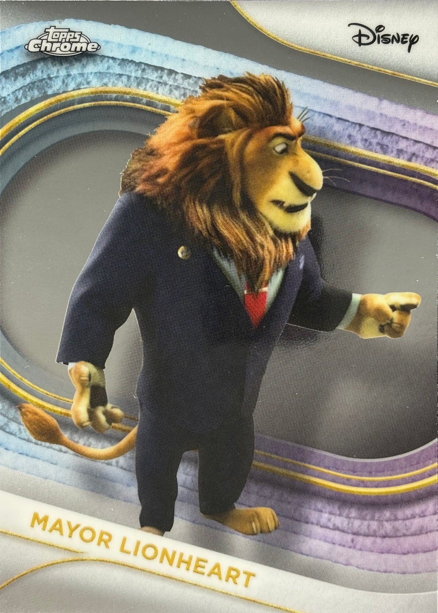 Mayor LionHeart Topps Chrome Disney