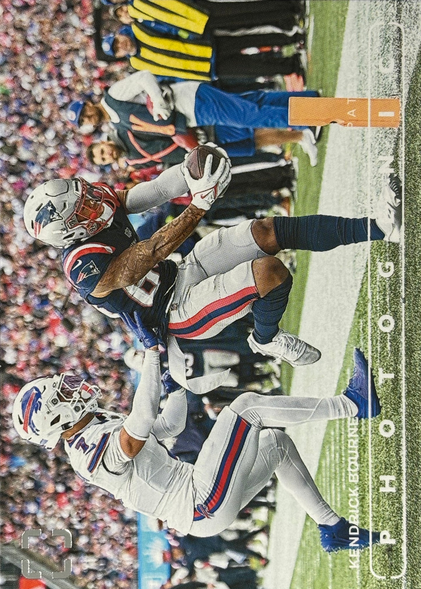 Kendrick Bourne Photogenic Patriots Sports Card