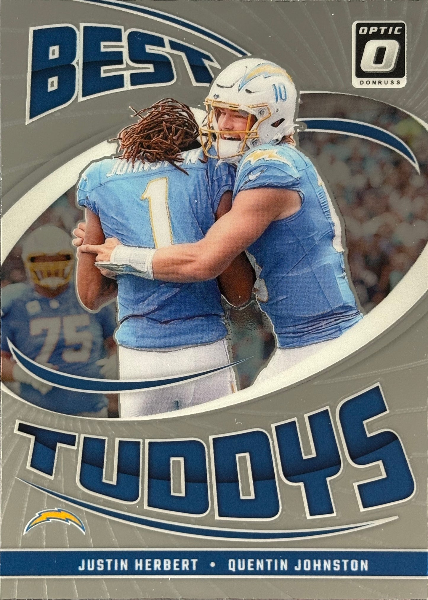 Justin Herbert Quentin Johnston Best Tuddys Sports Card