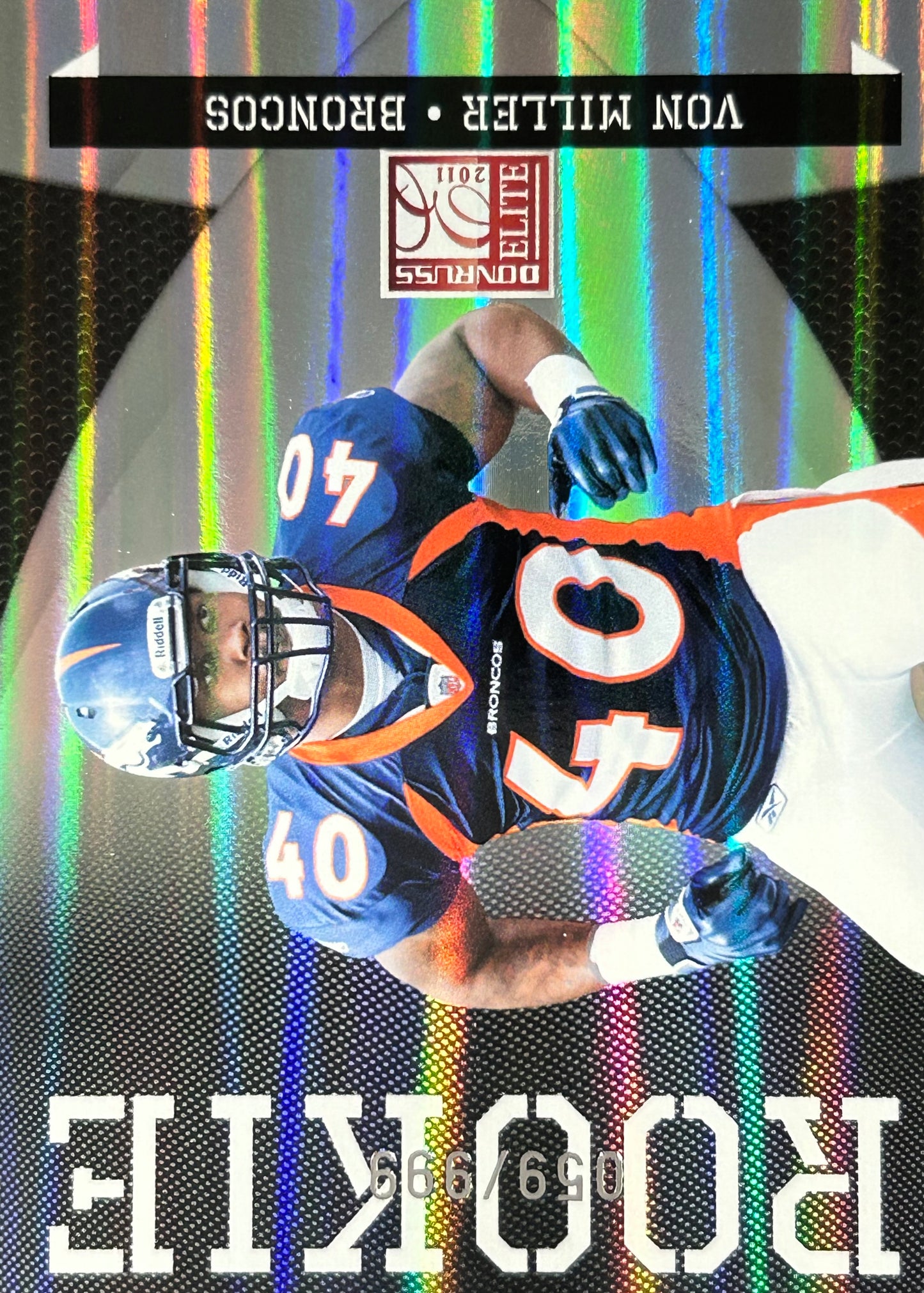 Von Miller Elite Rookie Status /999 Broncos