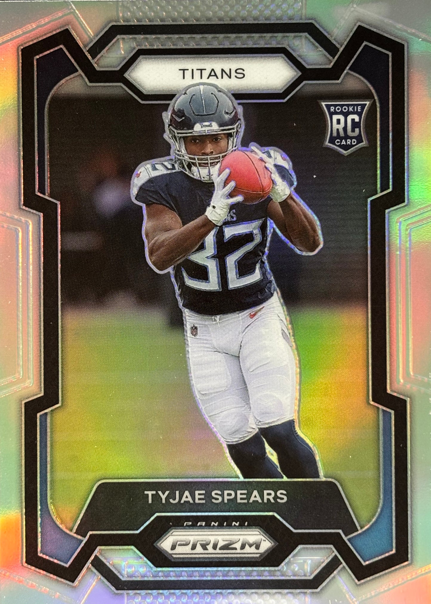 Tyjae Spears Prizm Silver Rookie Titans