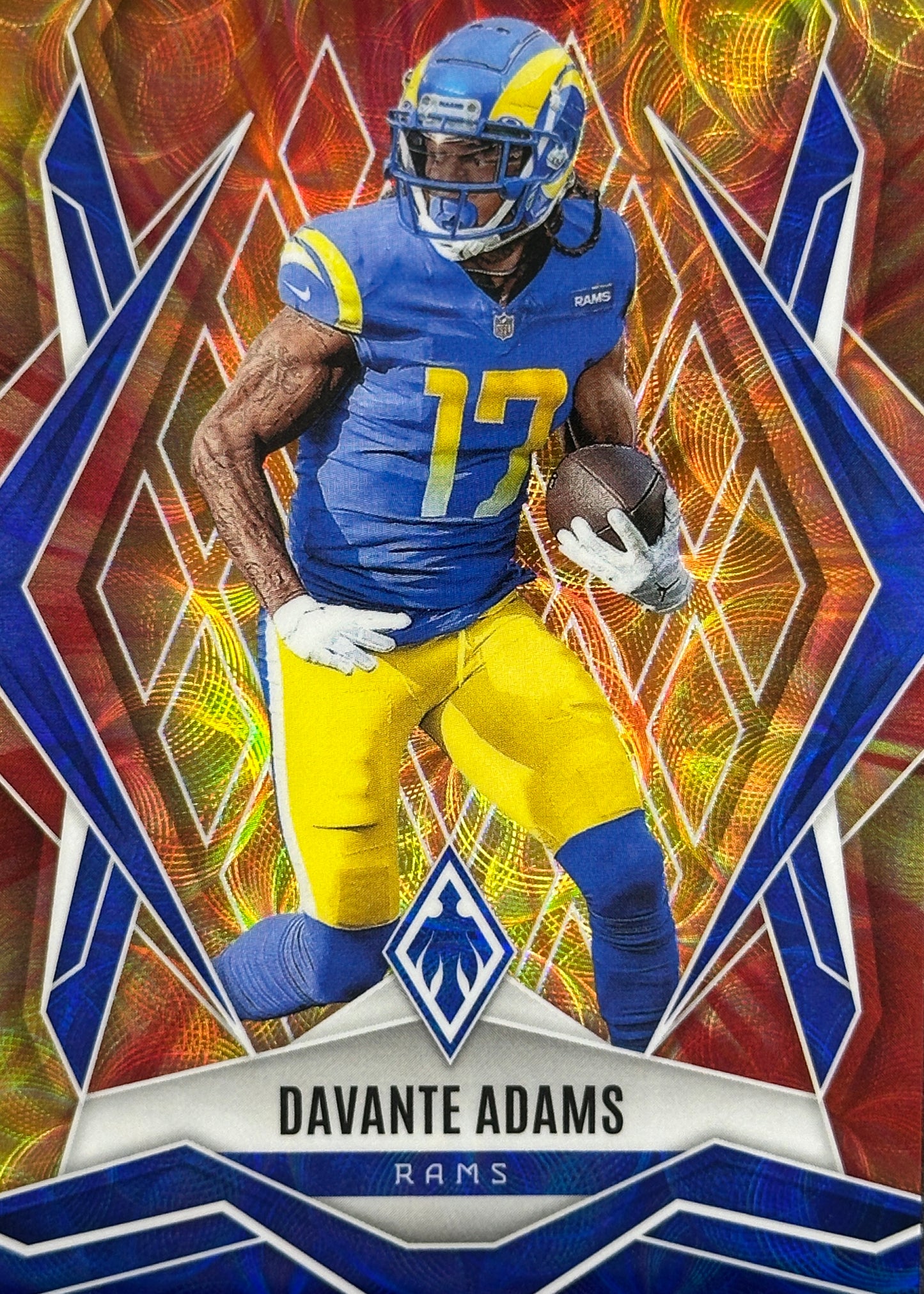 Davante Adams Phoenix Fire Burst /350 Los Angeles Rams