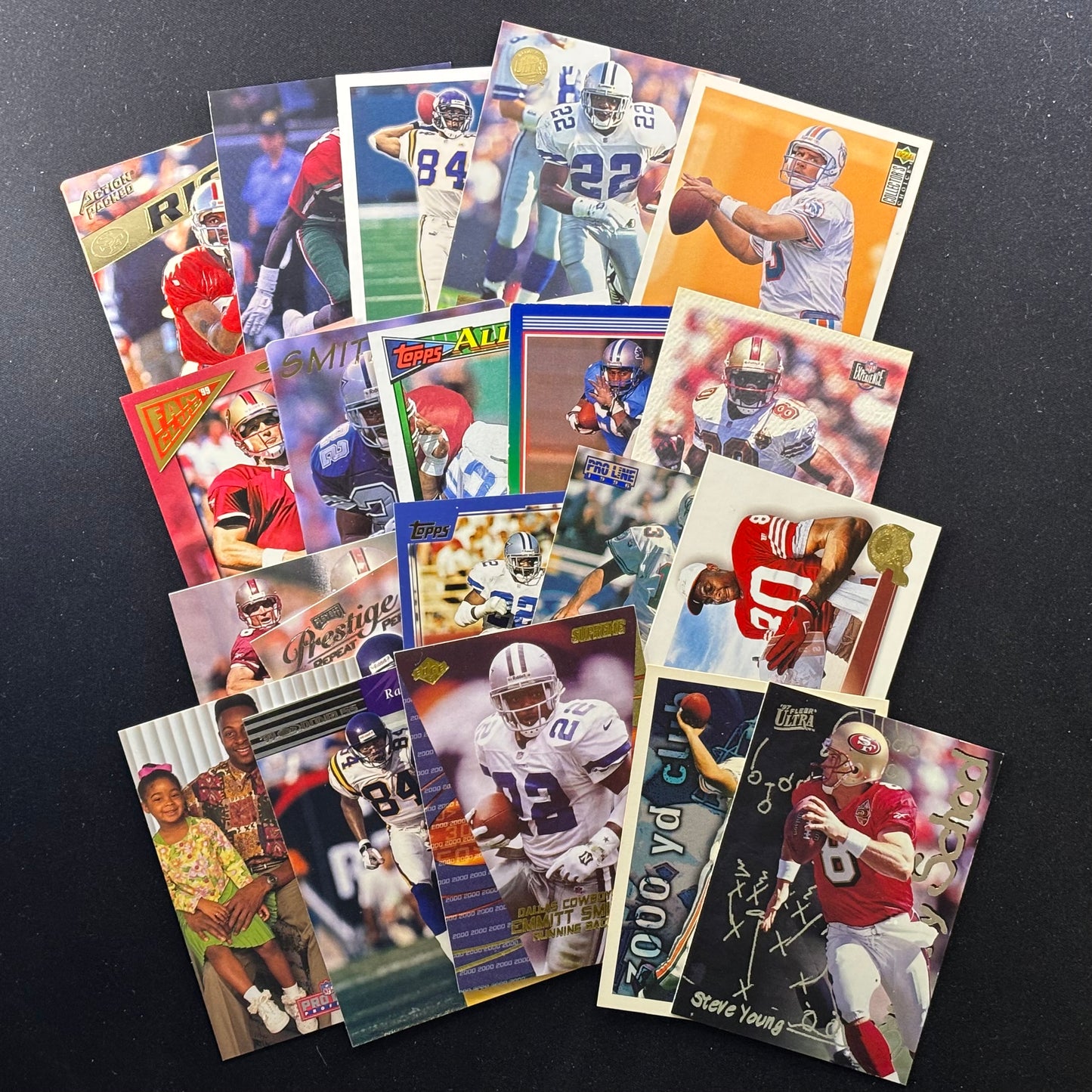 20x Hall of Fame Football Card Value Lot #2