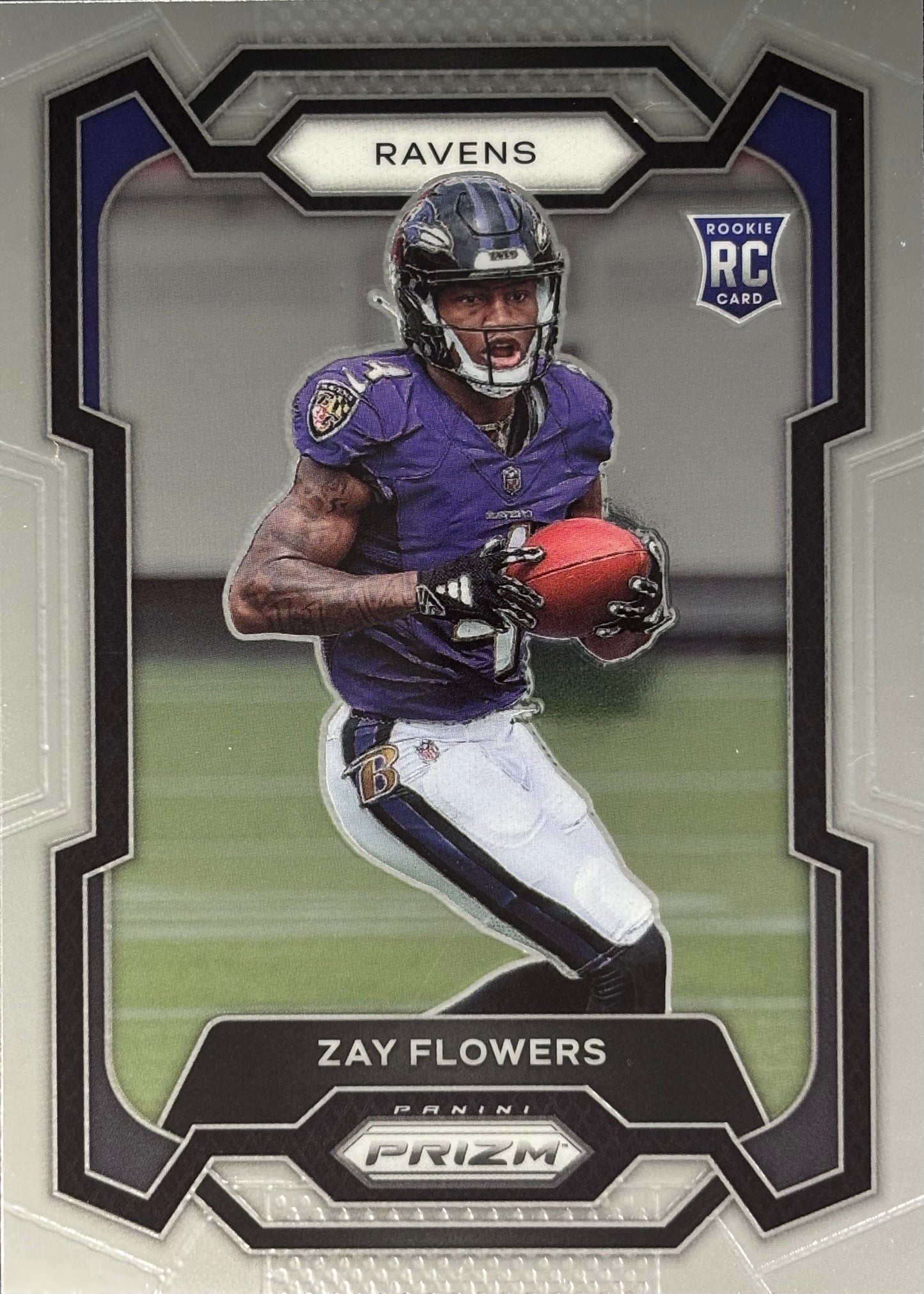 Zay Flowers Prizm Rookie Ravens