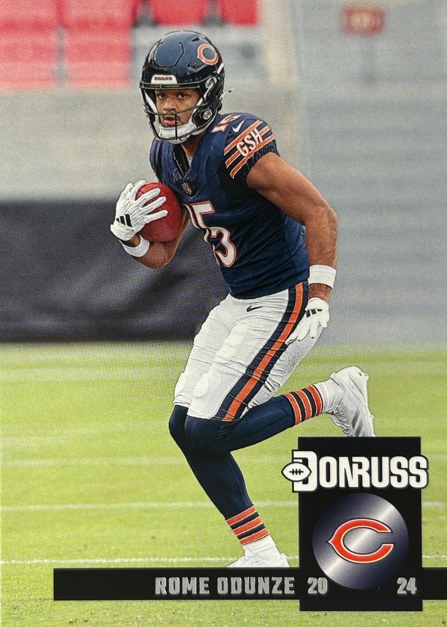 Rome Odunze Donruss Insert Rookie Bears Sports Card