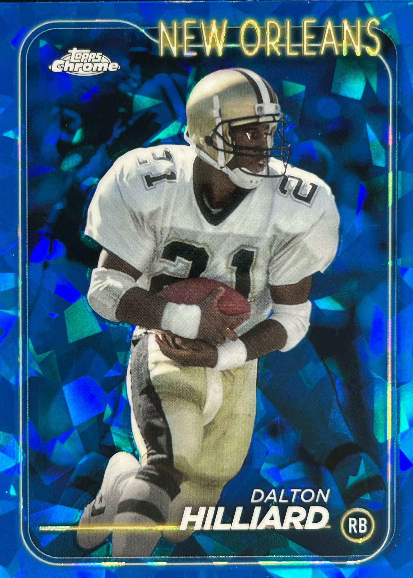 Dalton Hilliard Bowman U Chrome Sapphire Saints