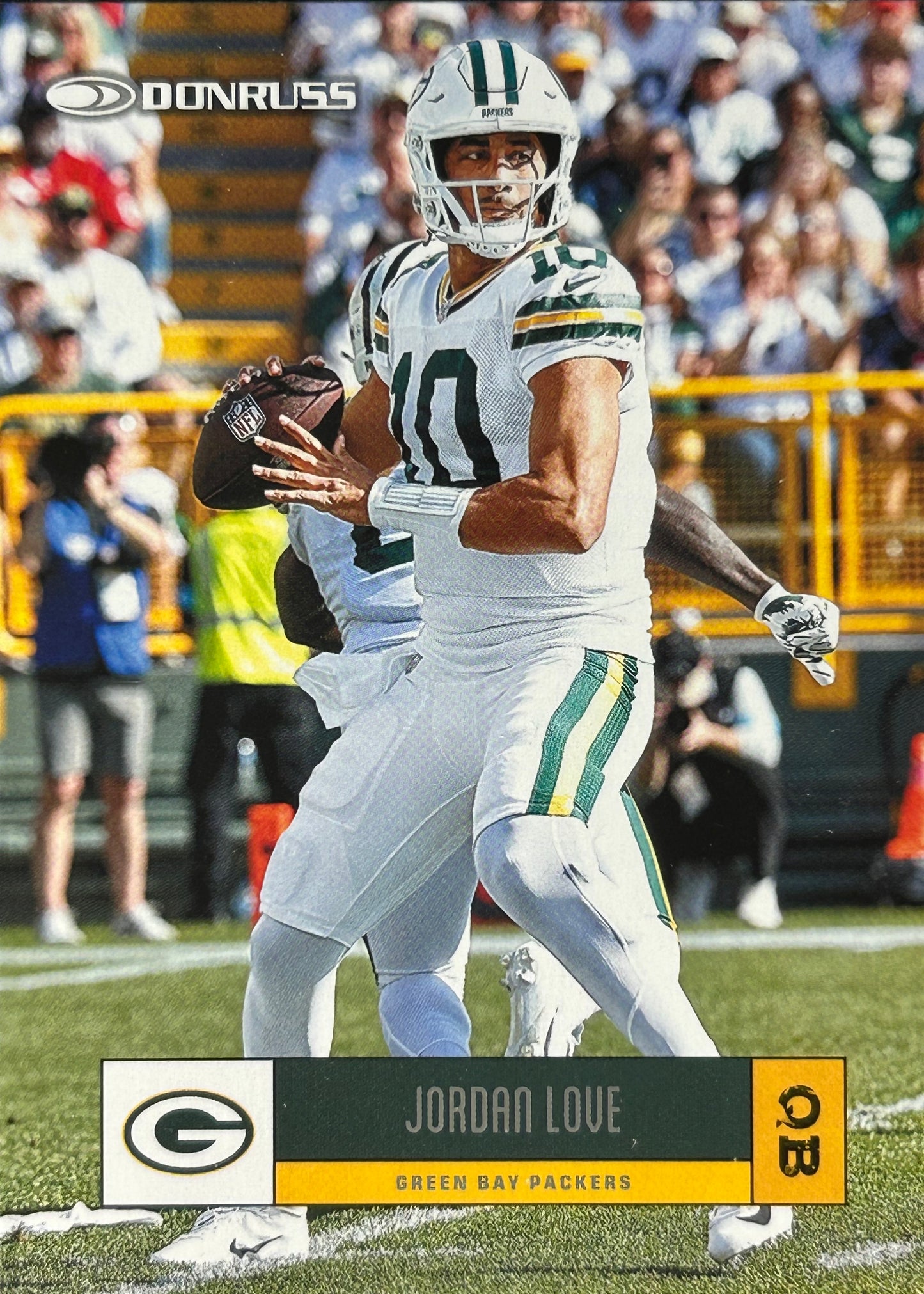 Jordan Love Donruss Insert Packers Sports Card