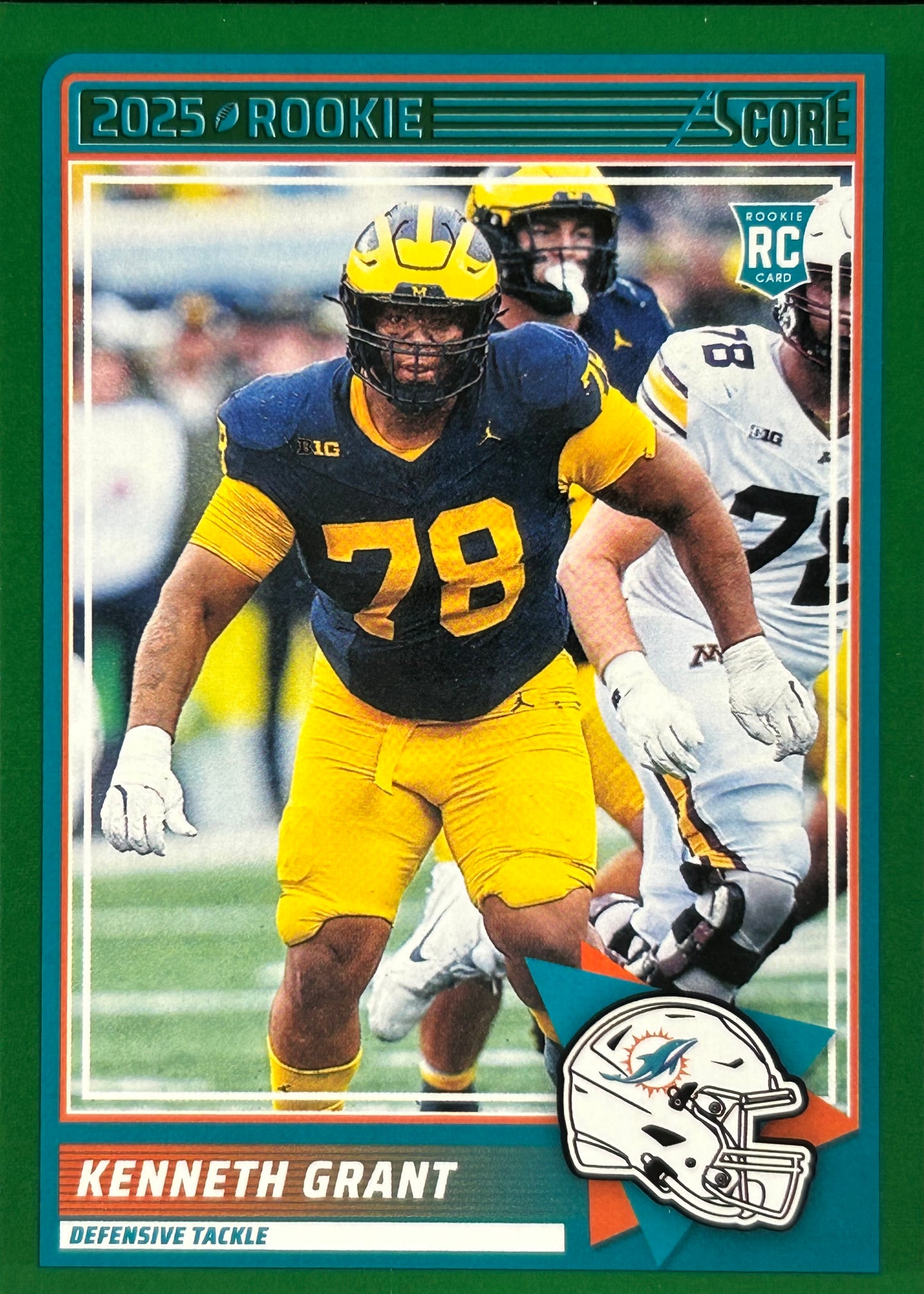 Kenneth Grant Score Green Rookie Dolphins