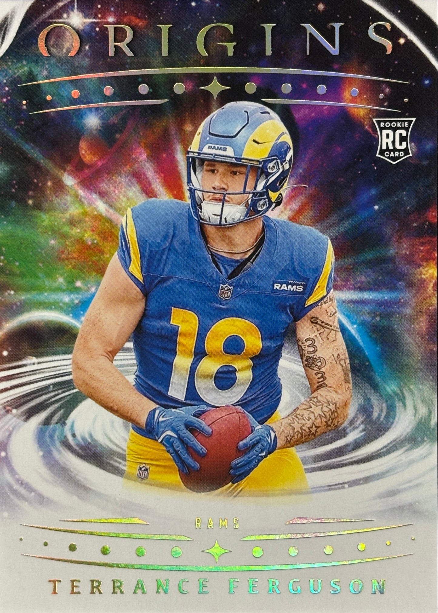 Terrance Ferguson Origins Rookie Rams Sports Card