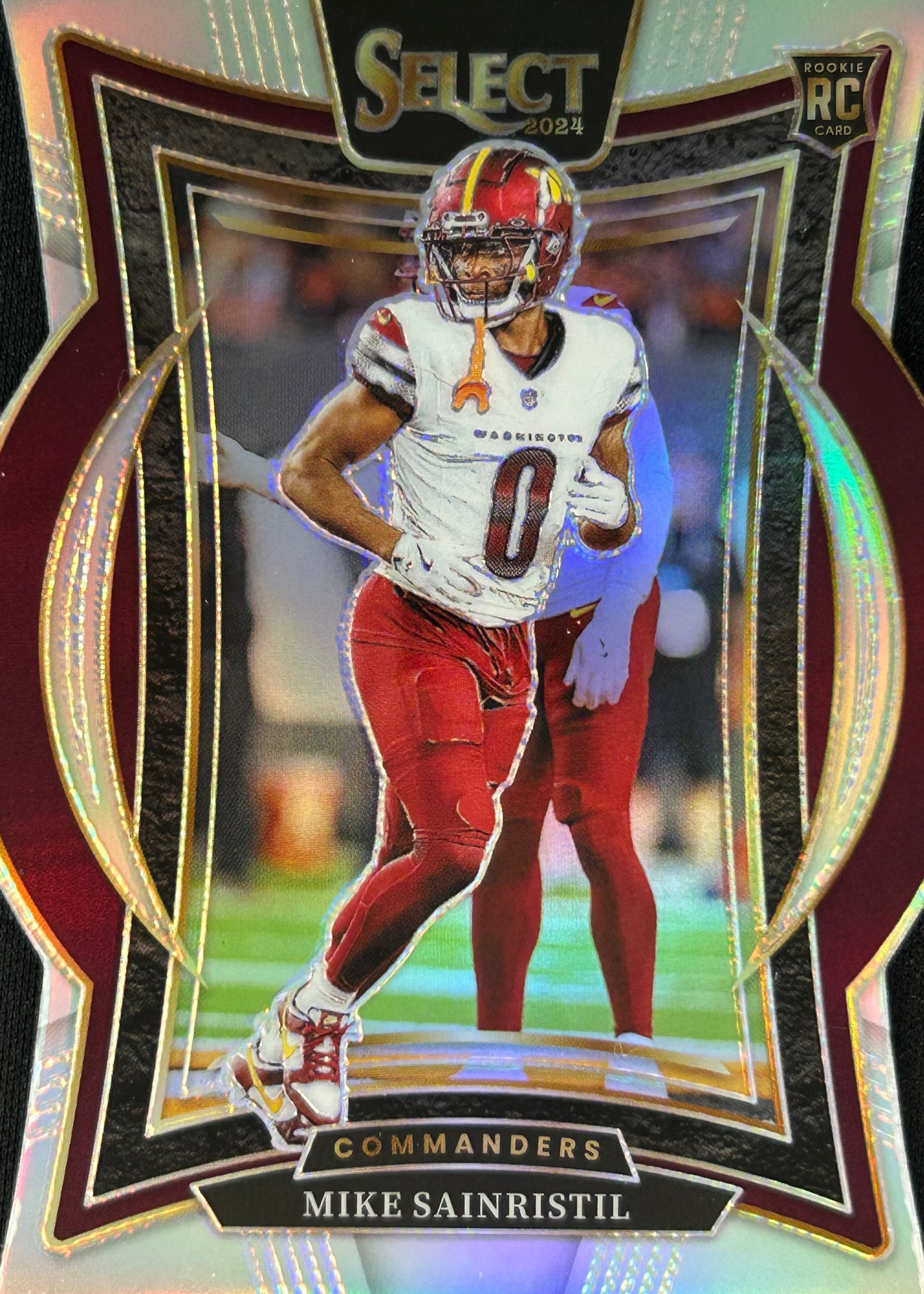 Mike Sanristil Select Silver Die-Cut Rookie Commanders