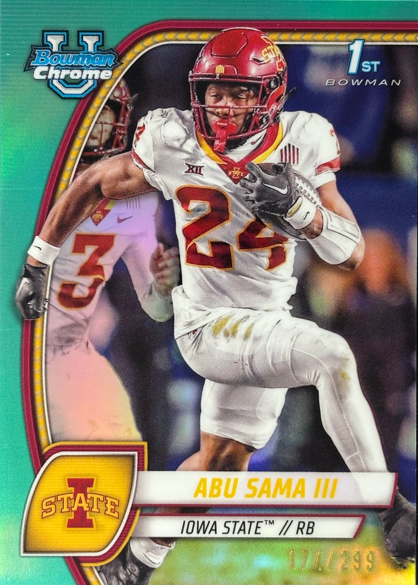 Abu Sama III Bowman U Chrome Aqua /299