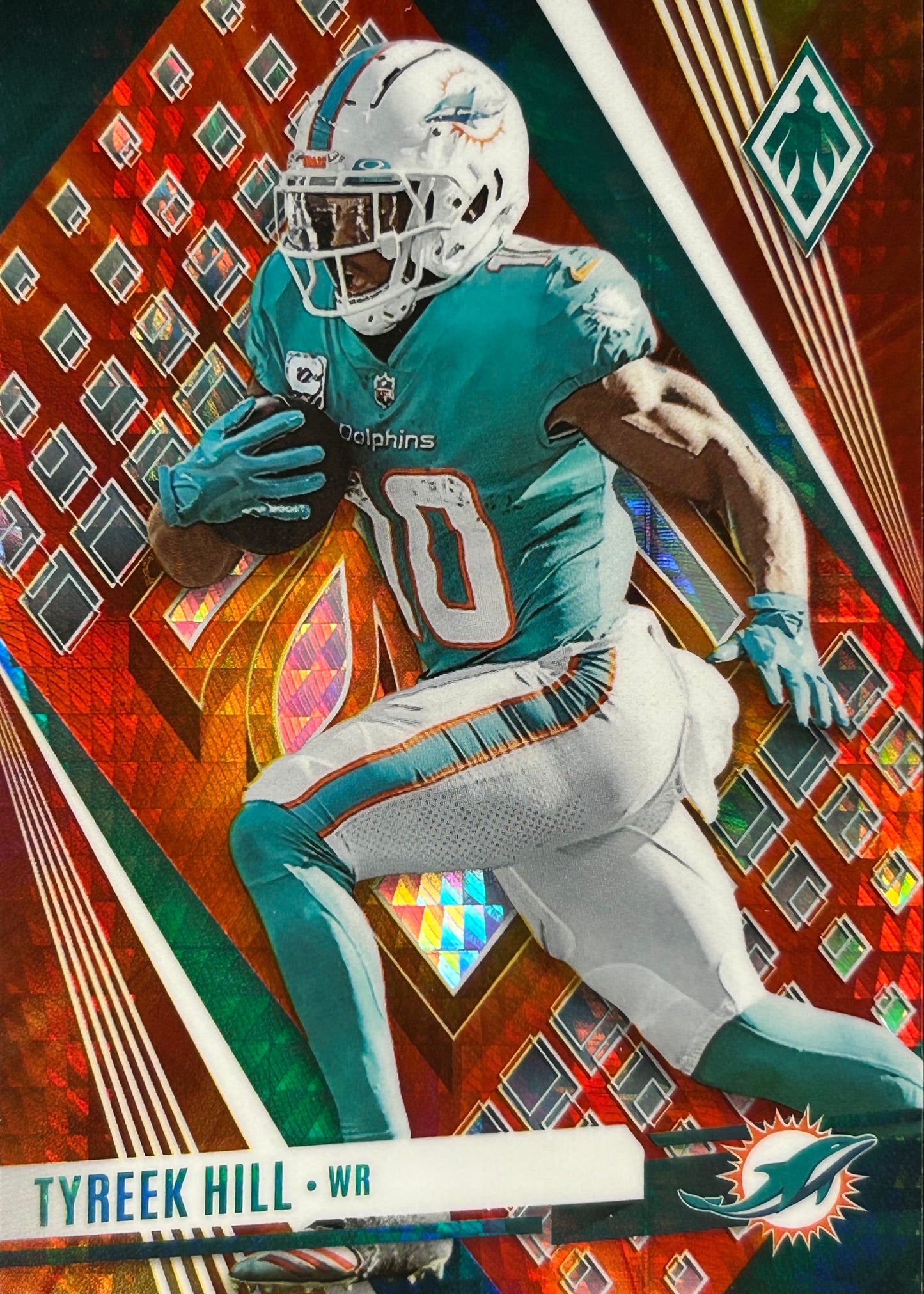 Tyreek Hill Phoenix Fire Burst /340 Dolphins