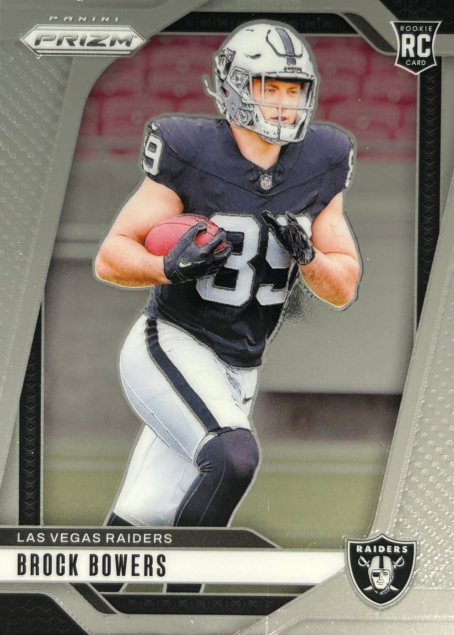 Brock Bowers Prizm Rookie Raiders