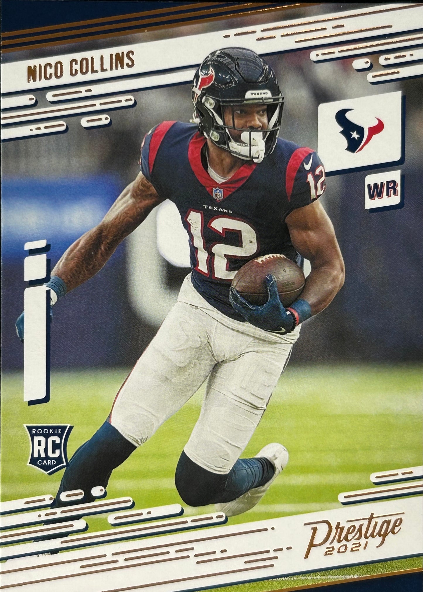 Nico Collins Prestige Rookie Texans