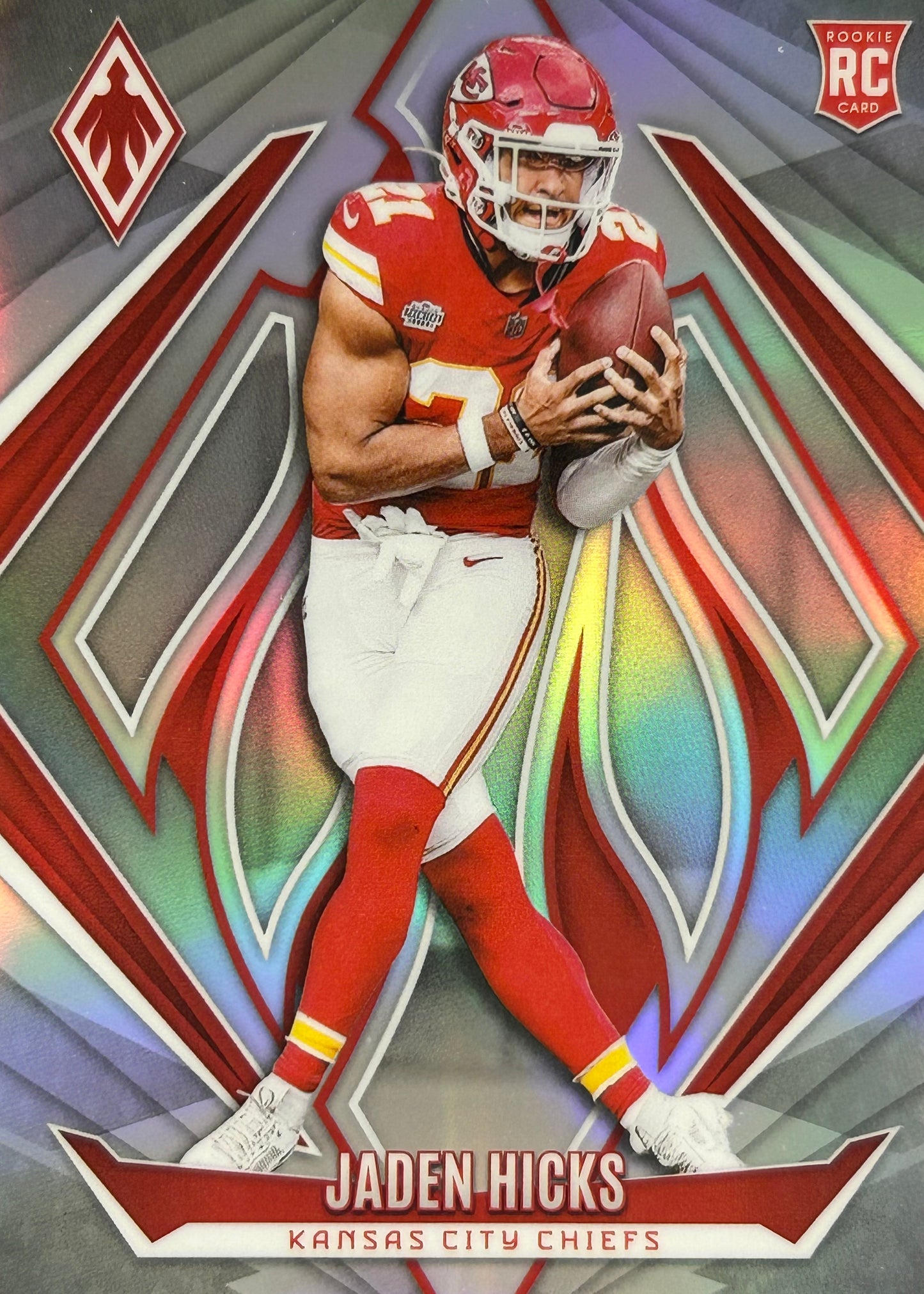 Jaden Hicks Phoenix Silver Rookie Chiefs