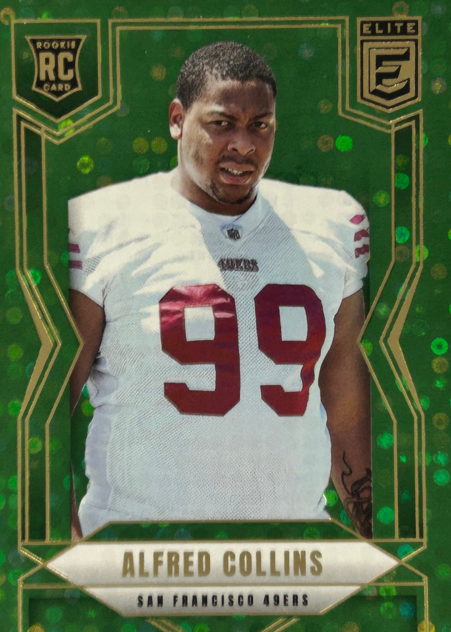 Alfred Collins Elite Disco Rookie 49ers