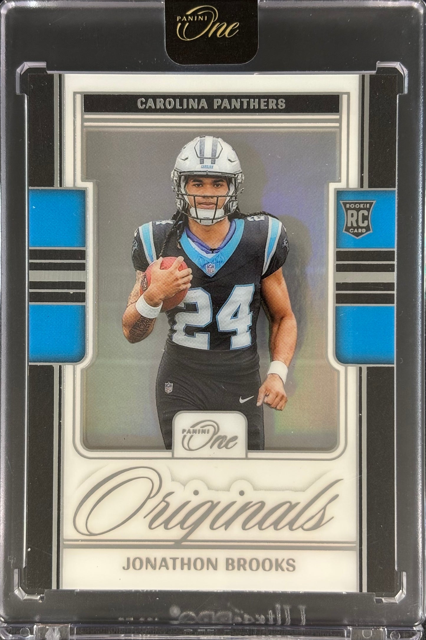 Jonathan Brooks Panini One Originals Rookie Panthers