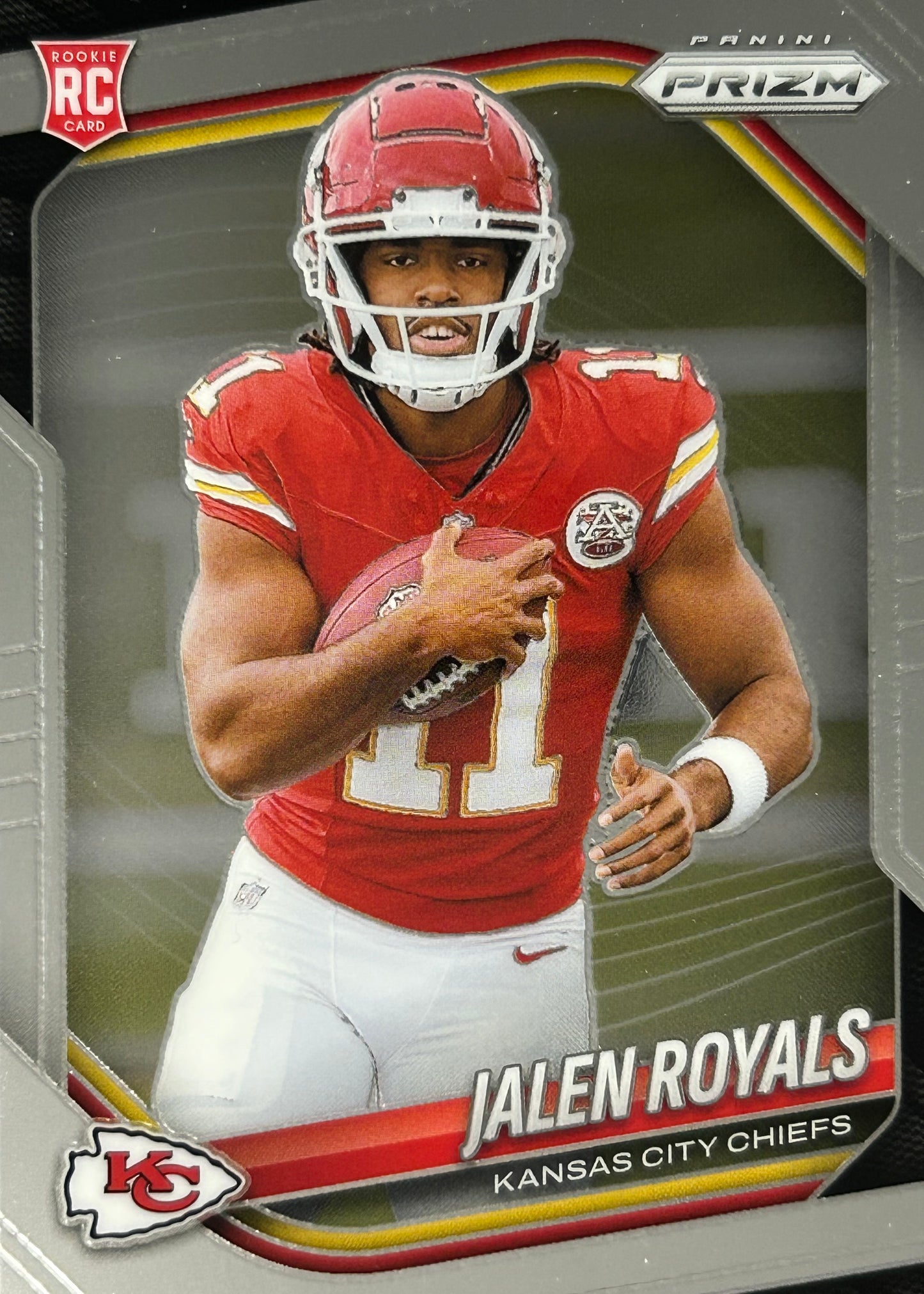 Jalen Royals Prizm Rookie Chiefs Sports Card