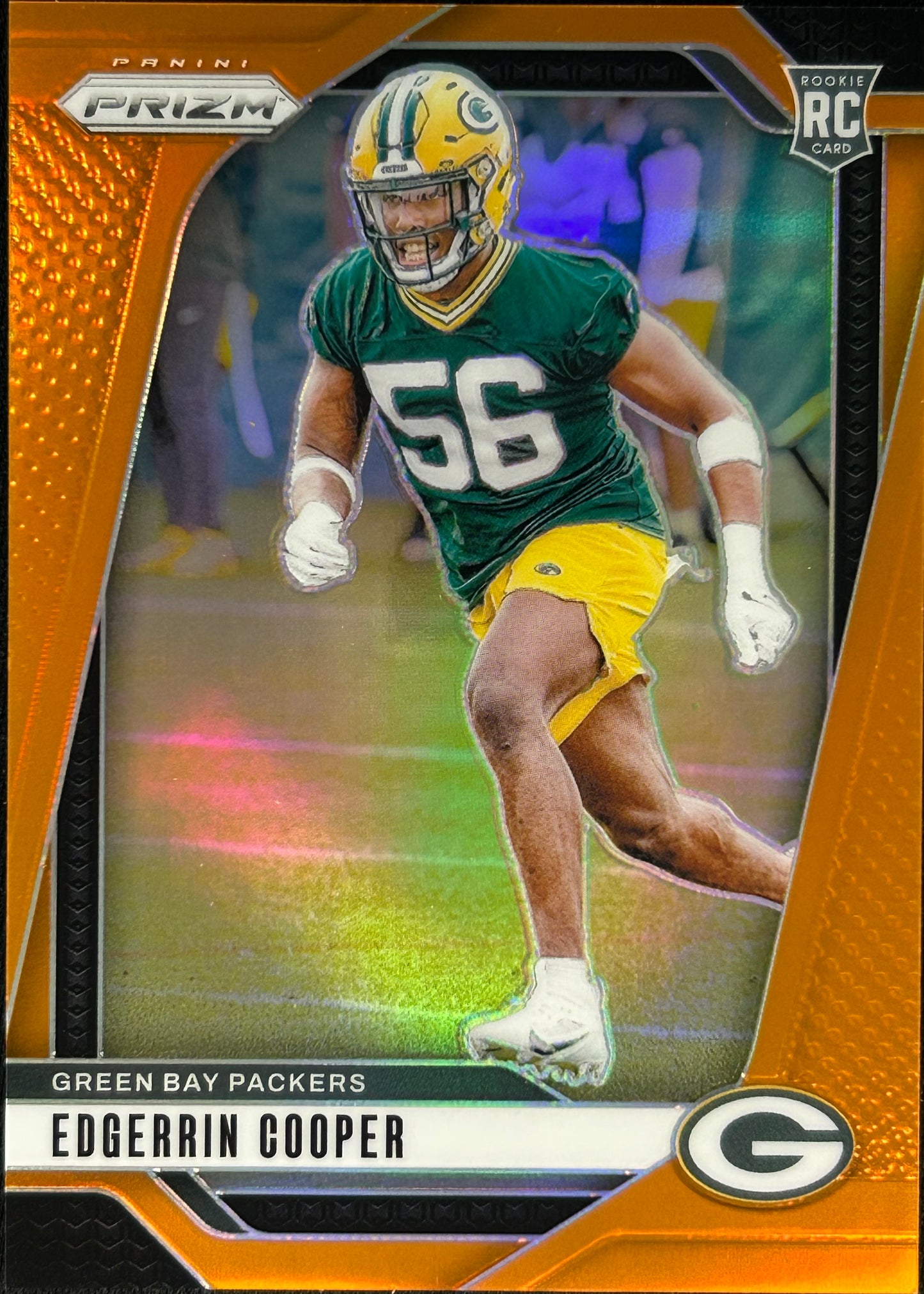 Edgerrin Cooper Prizm Orange /249 Rookie