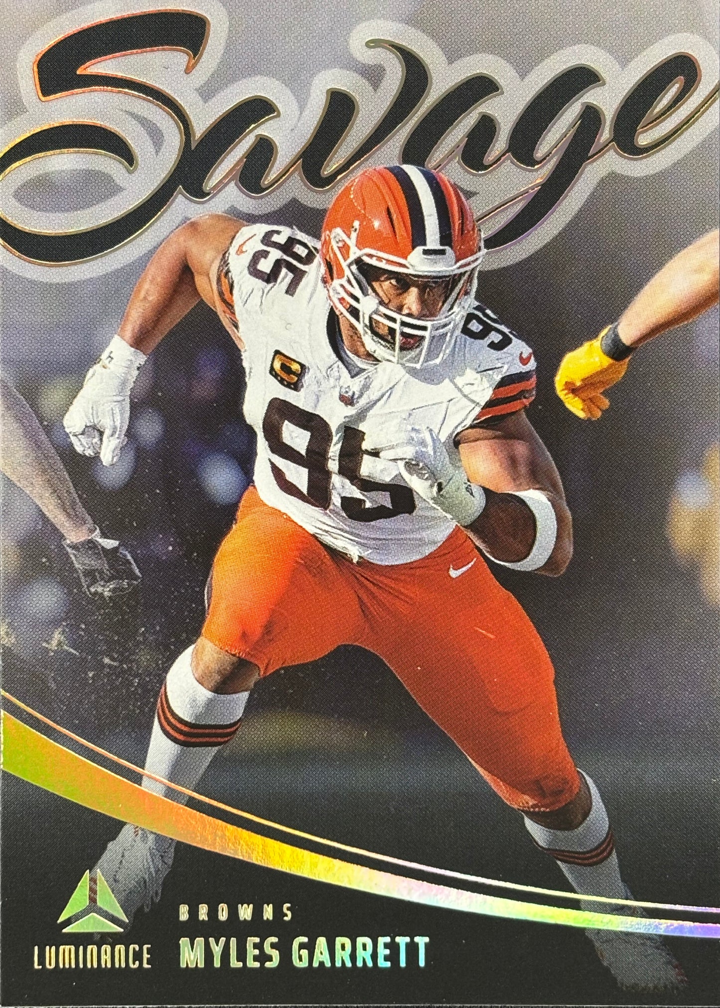 Myles Garrett Luminance Savage Browns