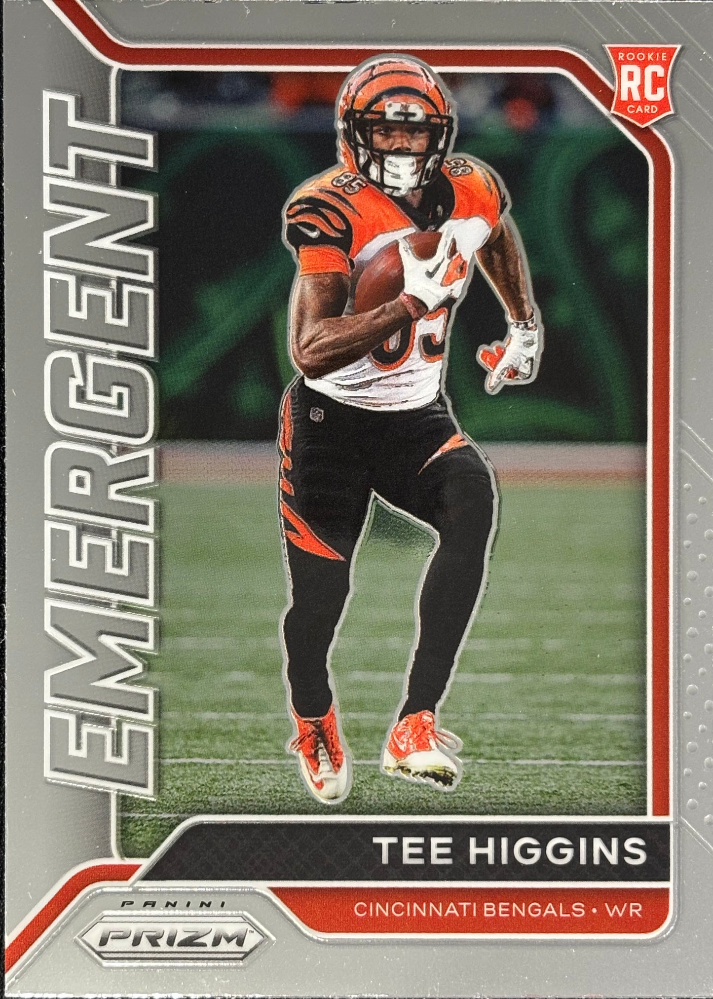 Tee Higgins Prizm Emergent Rookie Bengals