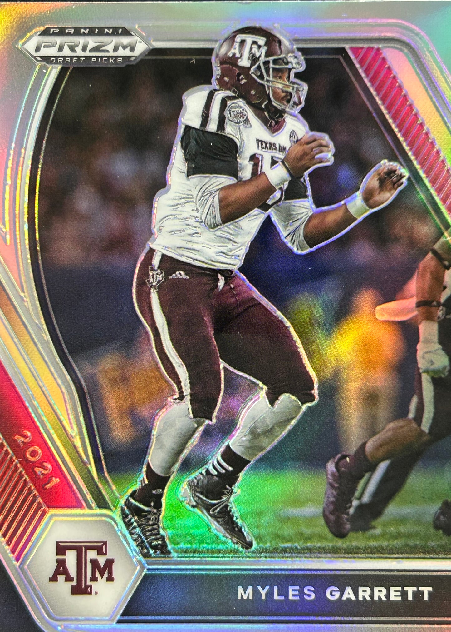 Myles Garrett Prizm Draft Silver Browns