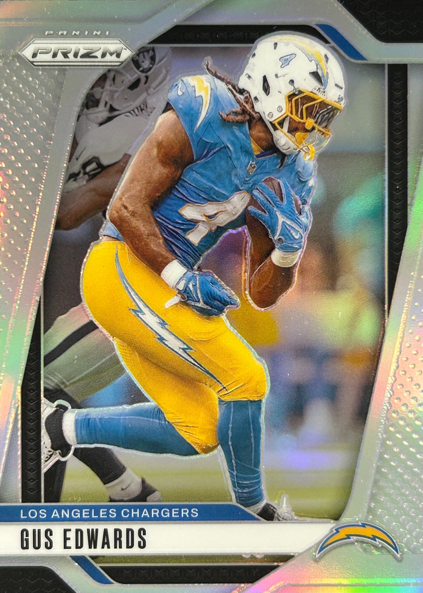 Gus Edwards Prizm Silver Chargers