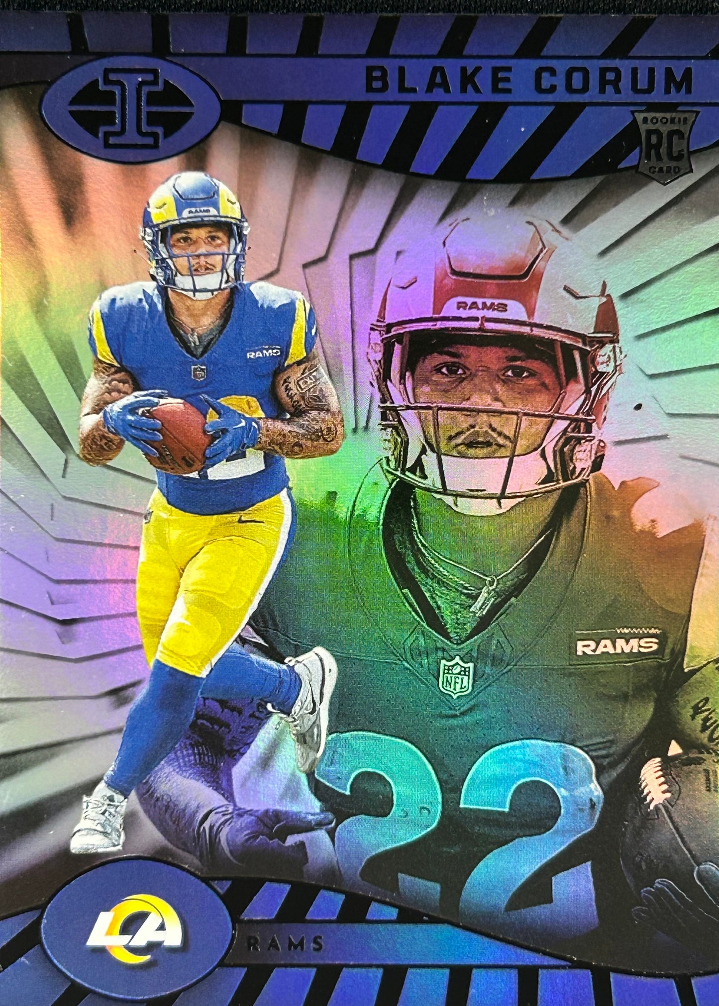 Blake Corum Illusions Rookie Rams