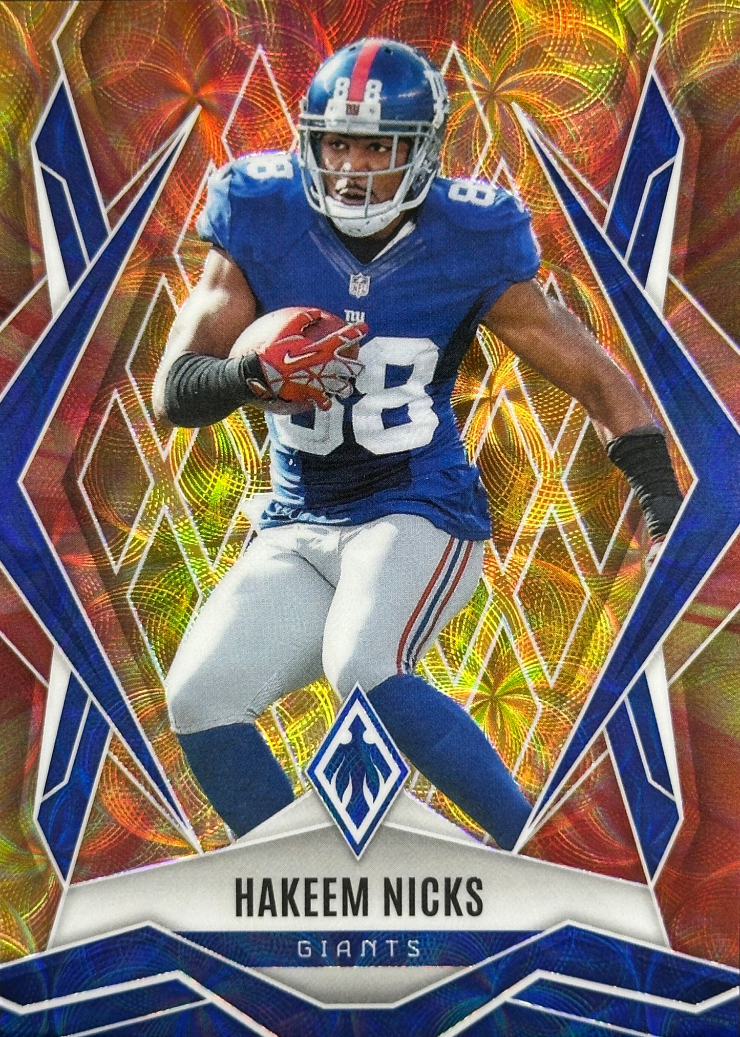 Hakeem Nicks Phoenix Fire Burst /350 New York Giants