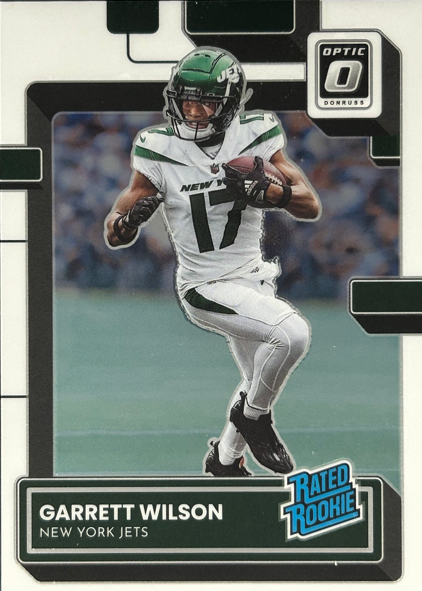 Garrett Wilson Optic Rated Rookie Jets