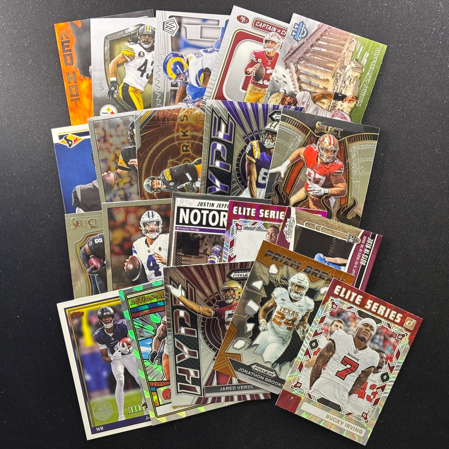 20x Insert Football Card Value Lot #3