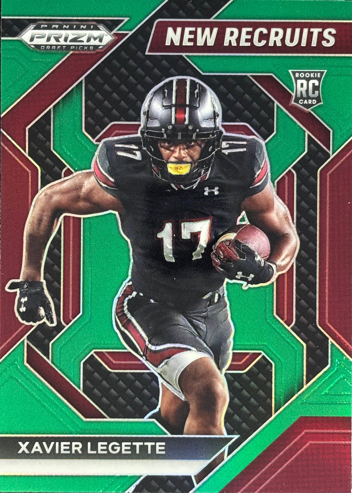 Xavier Legette New Recruits Green Rookie Panthers
