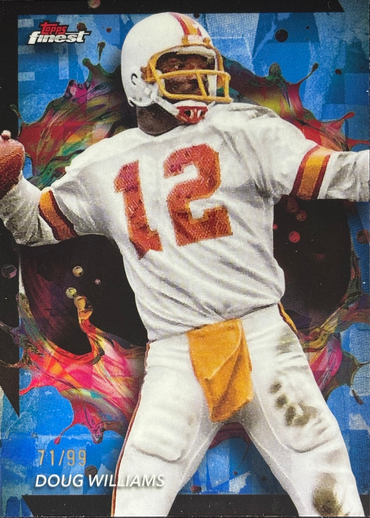 Doug Williams Topps Finest /99 Buccaneers