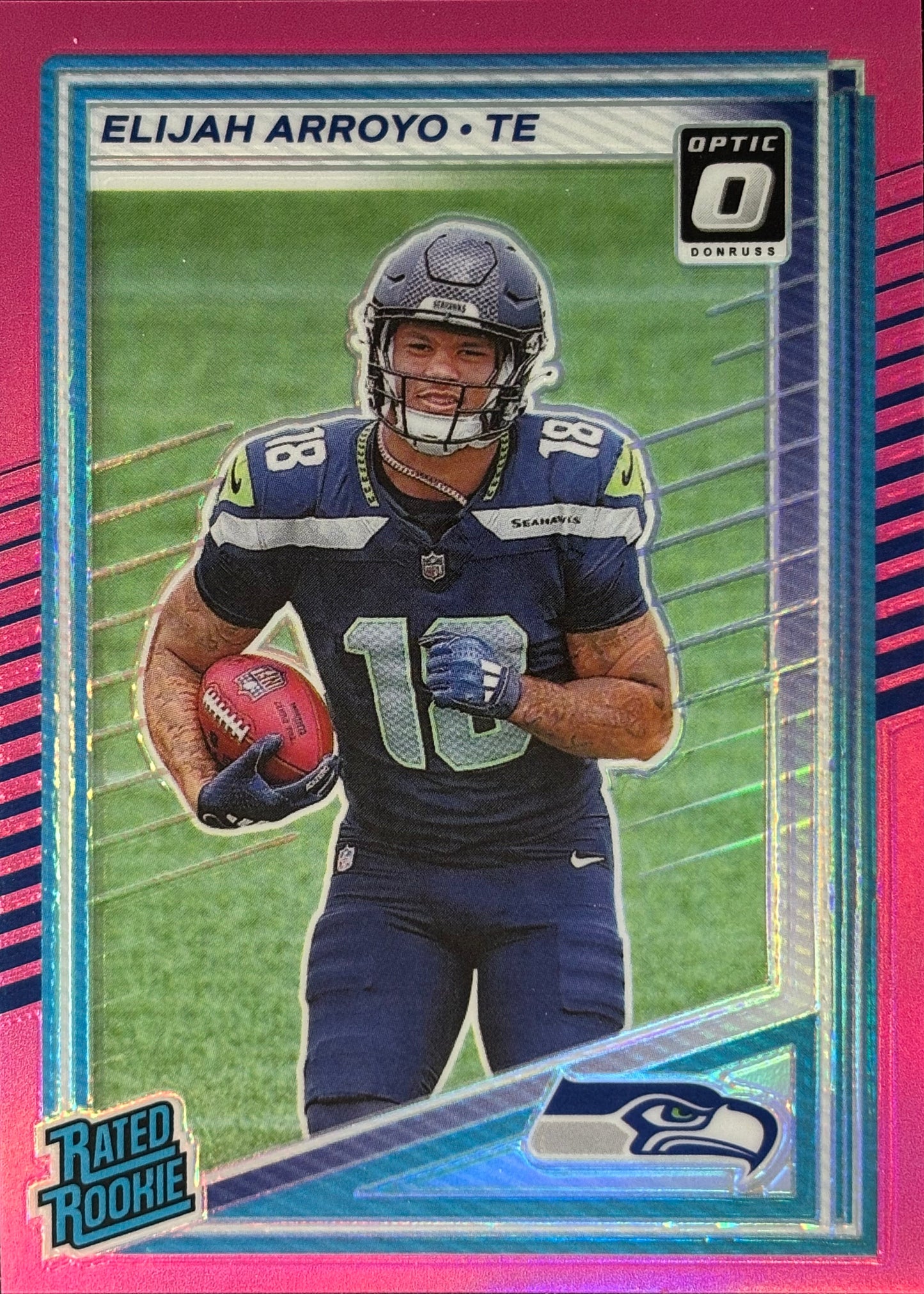 Elijah Arroyo Optic Preview Pink Rookie Seahawks