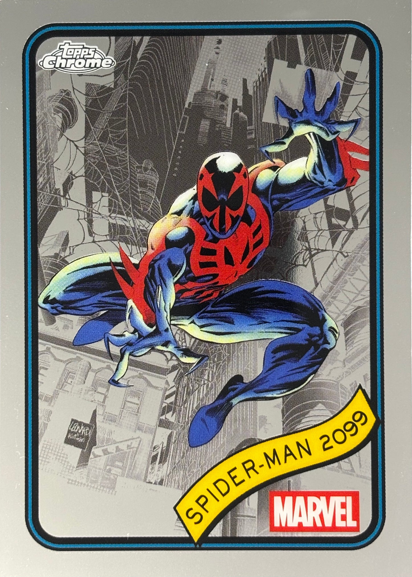 Spider Man 2099 Topps Chrome Marvel