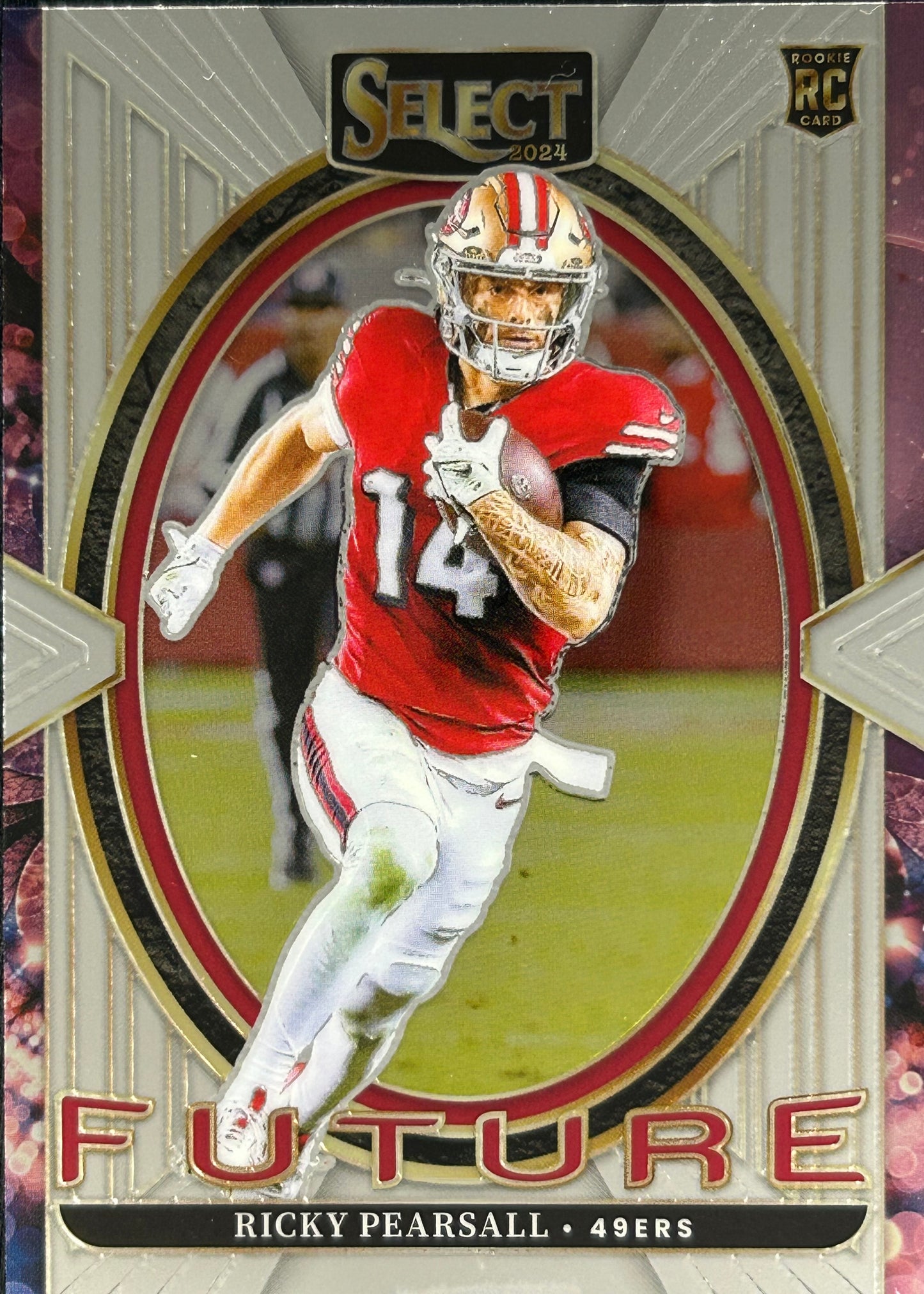 Ricky Pearsall Select Futures Rookie 49ers Sports Card