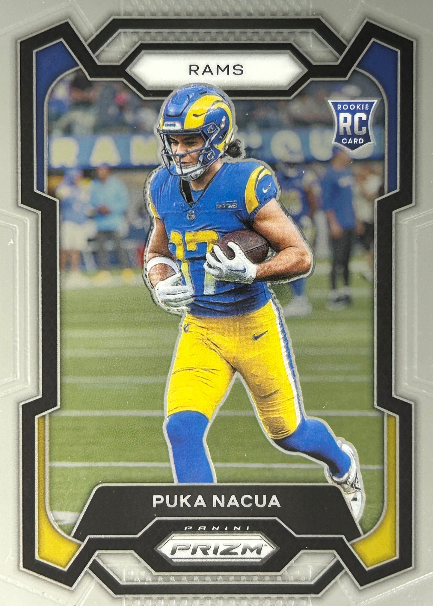 Puka Nacua Prizm Rookie Rams