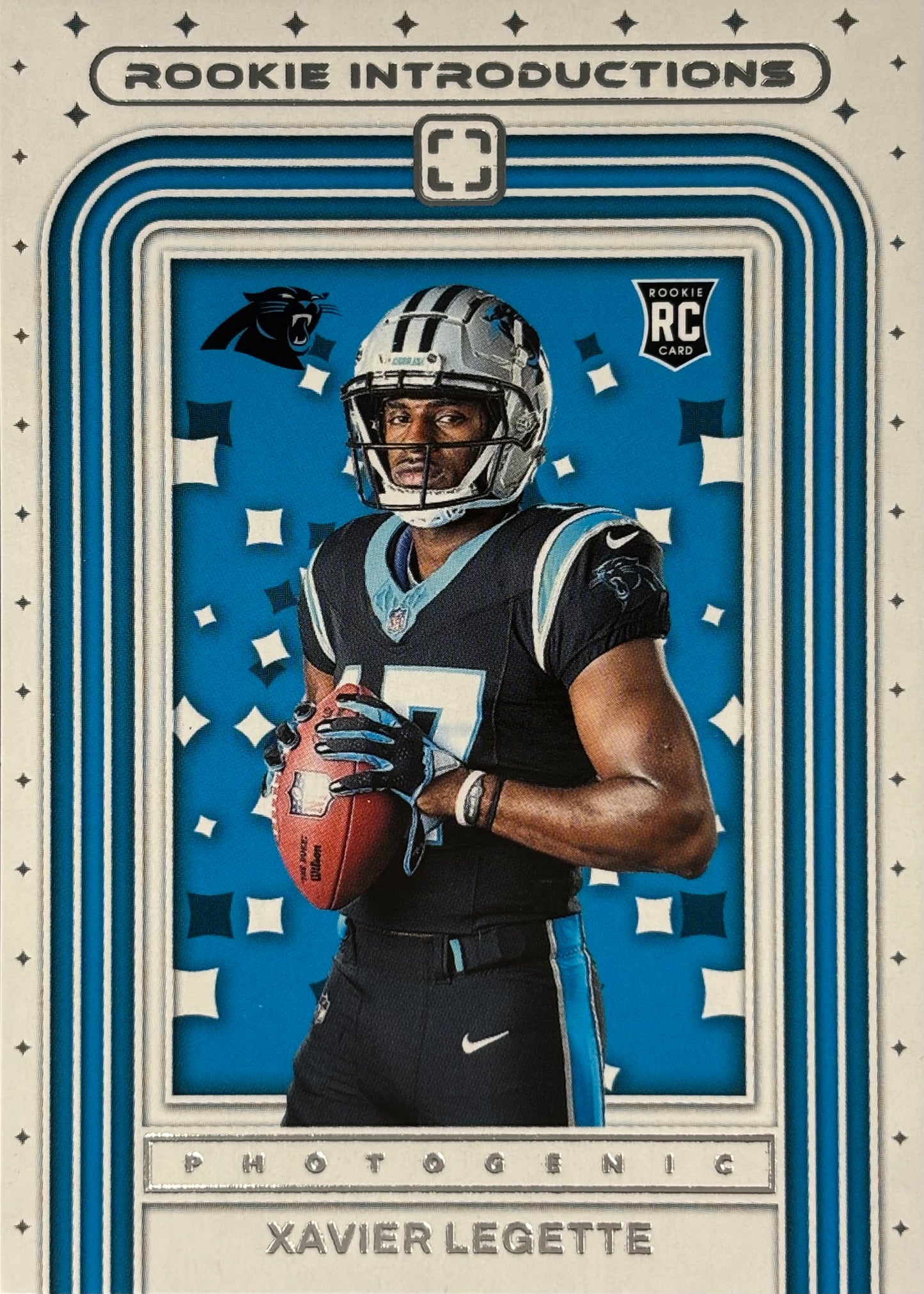 Xavier Legette Photogenic Rookie Introductions Panthers