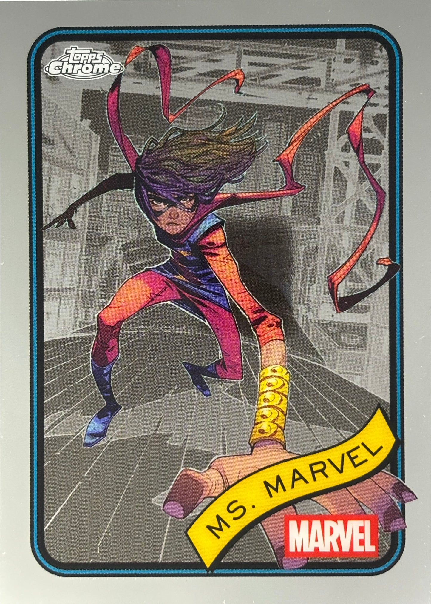 Ms. Marvel Topps Chrome Marvel