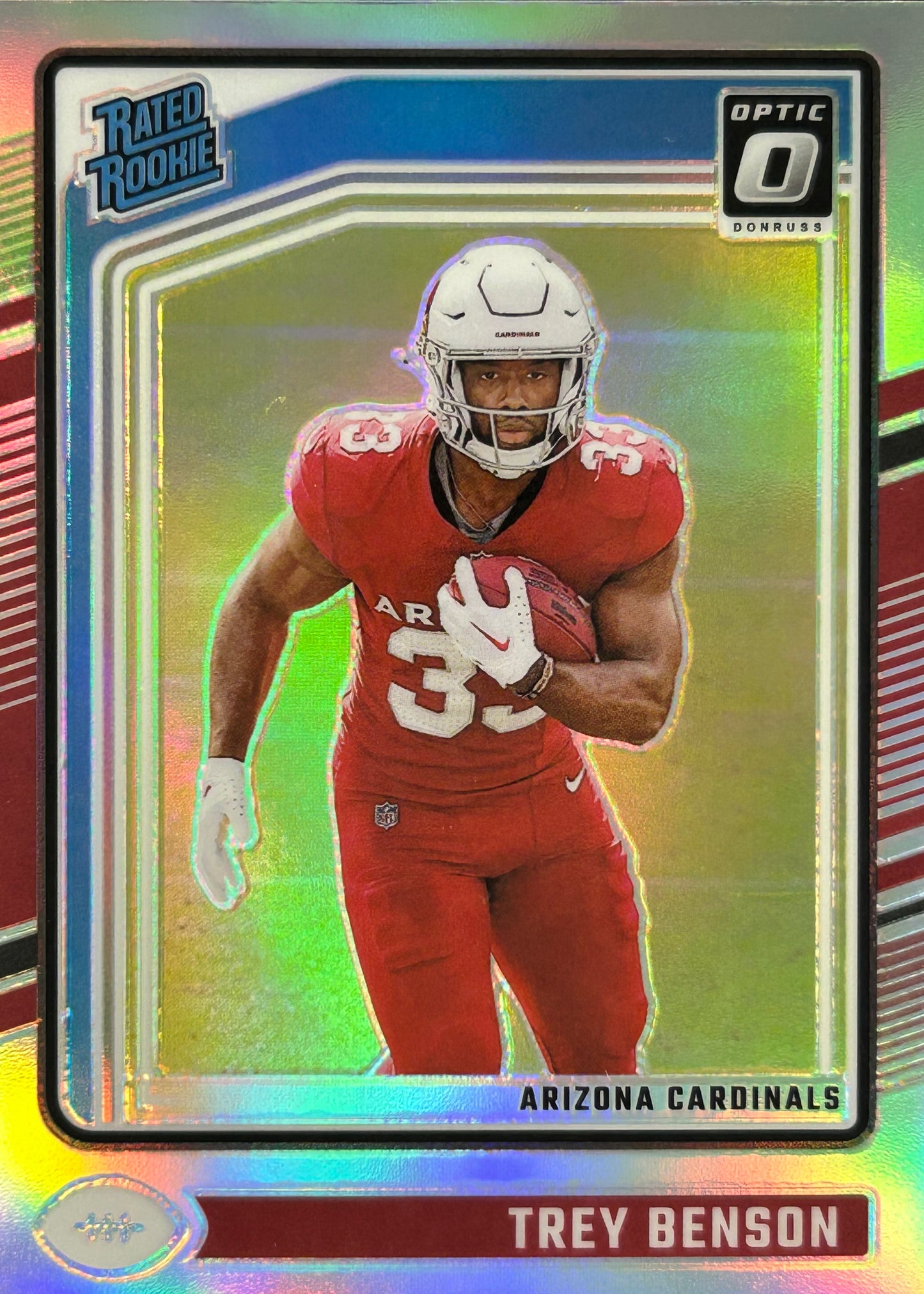 Trey Benson Optic Holo Rookie Cardinals