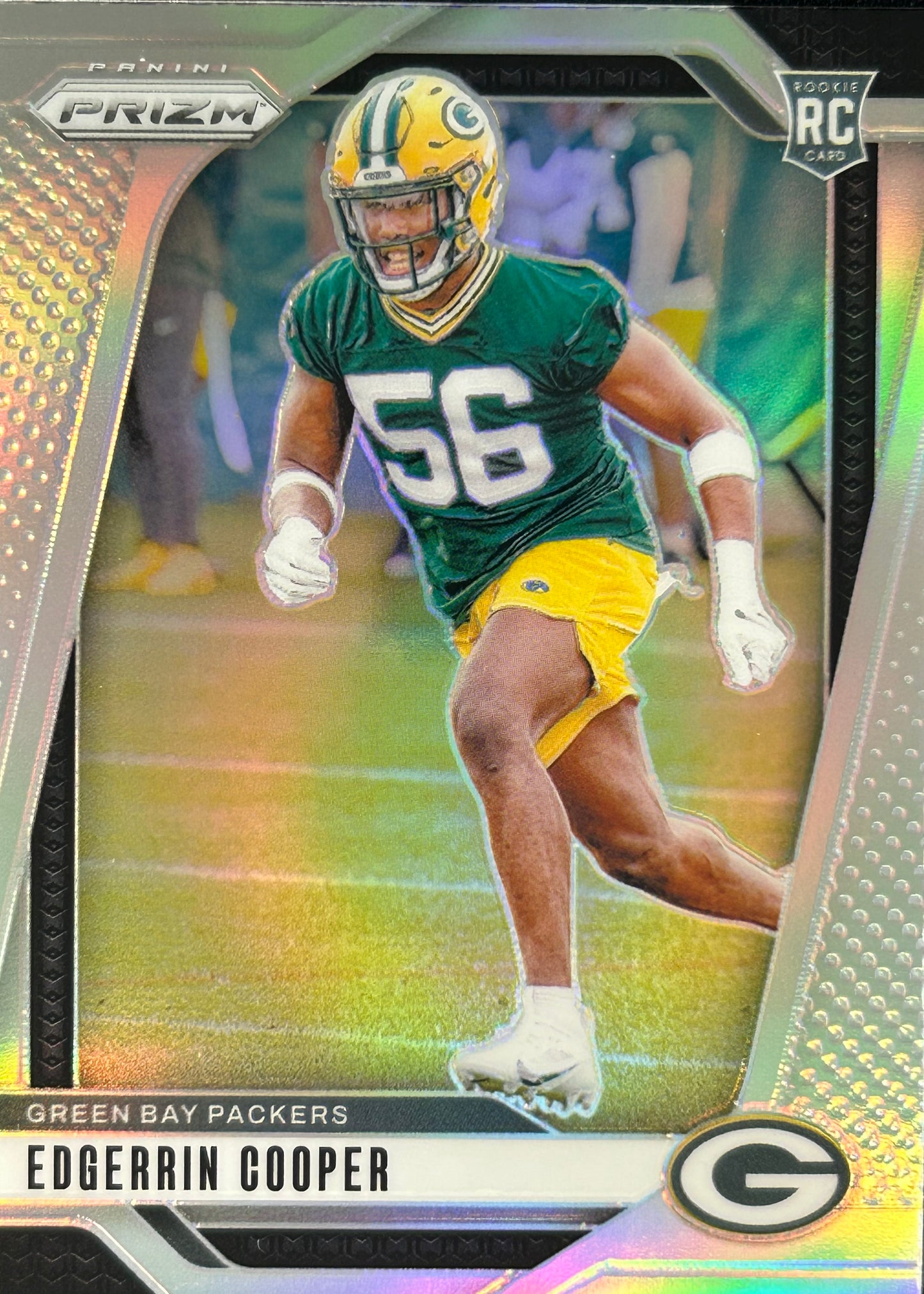 Edgerrin Cooper Prizm Silver Rookie Packers