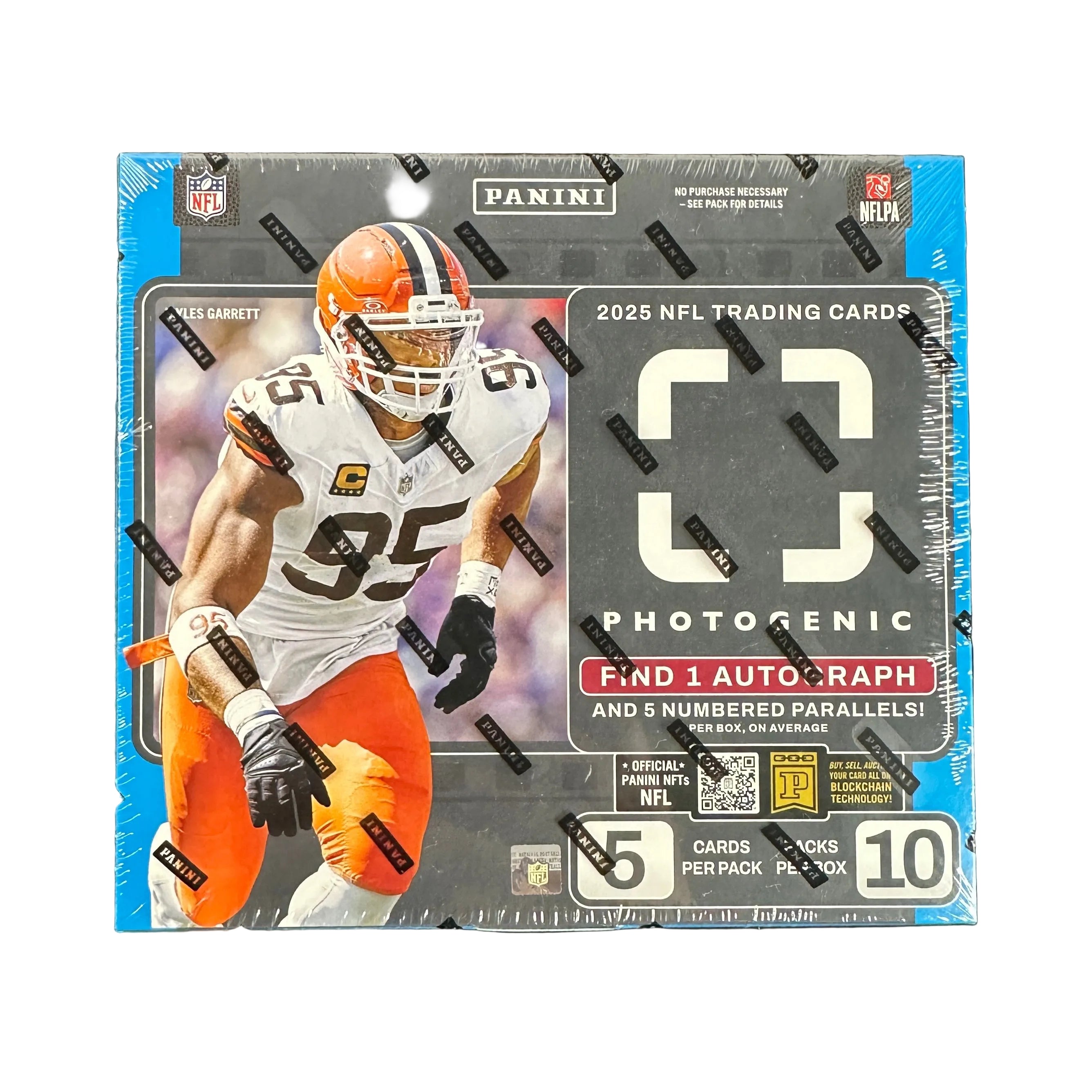 2025 Panini Photogenic Football Hobby Box – Wayne Collection