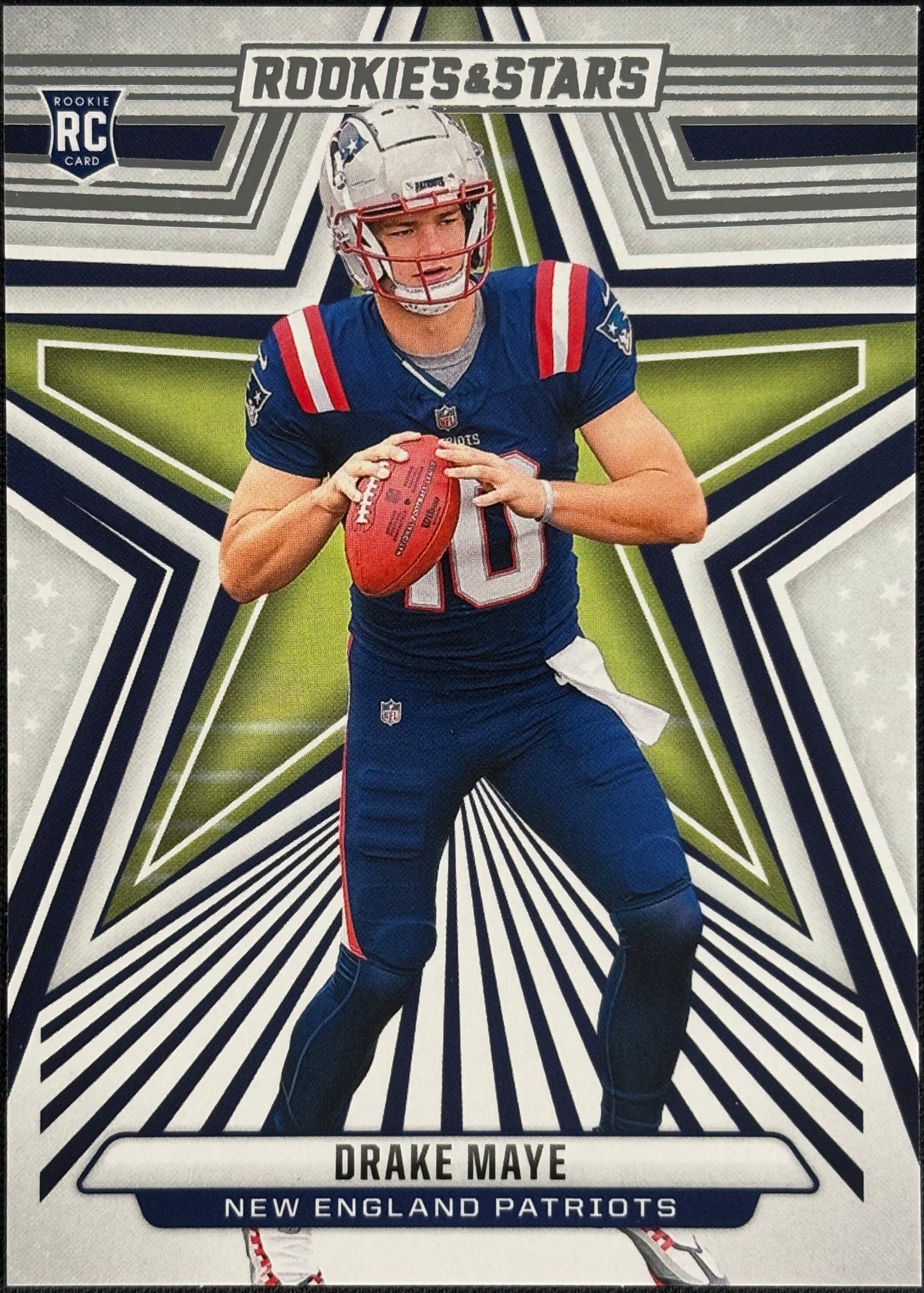 Drake Maye Rookies & Stars Rookie Sports Card