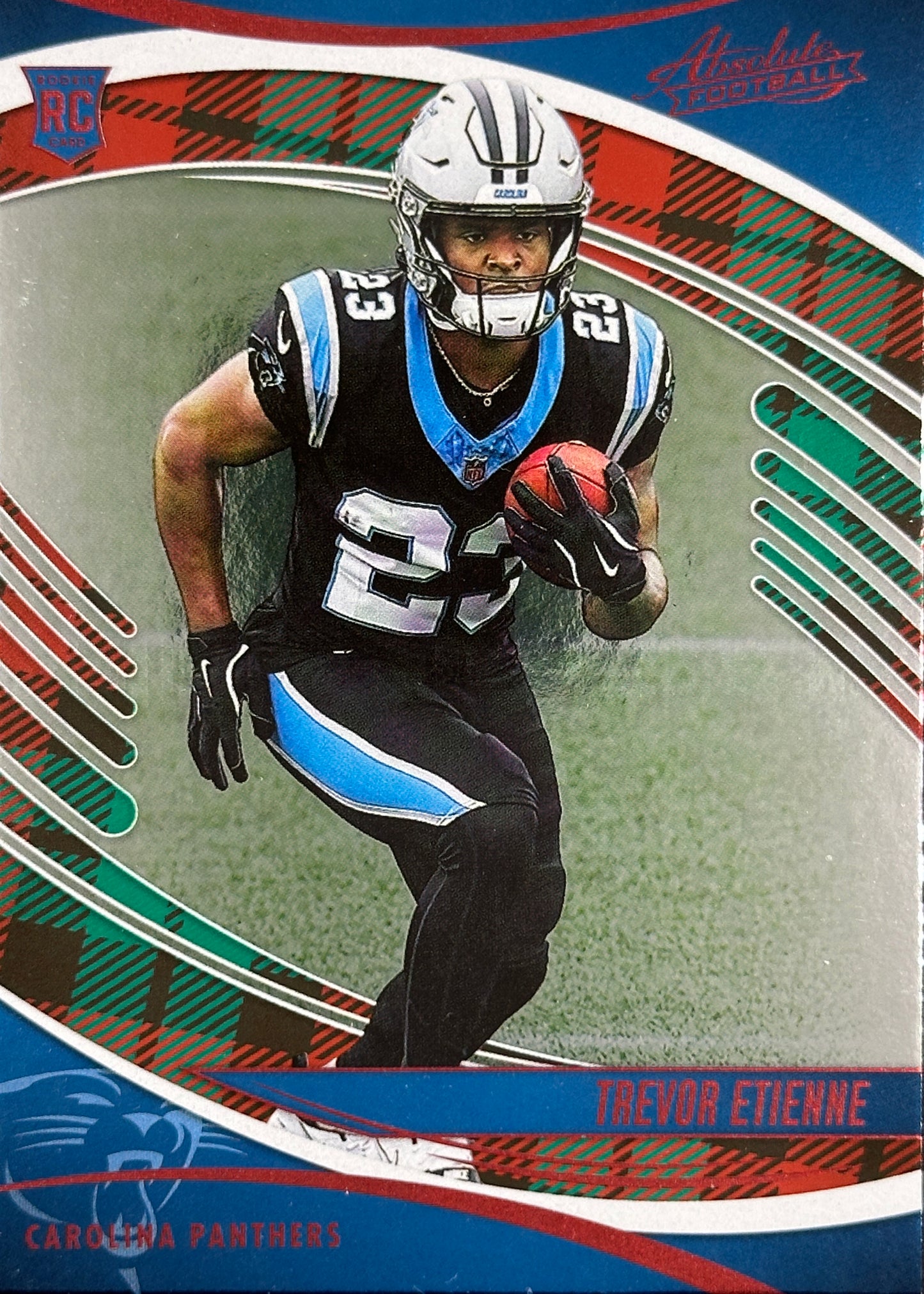 Trevor Etienne Holiday Absolute Panthers Sports Card