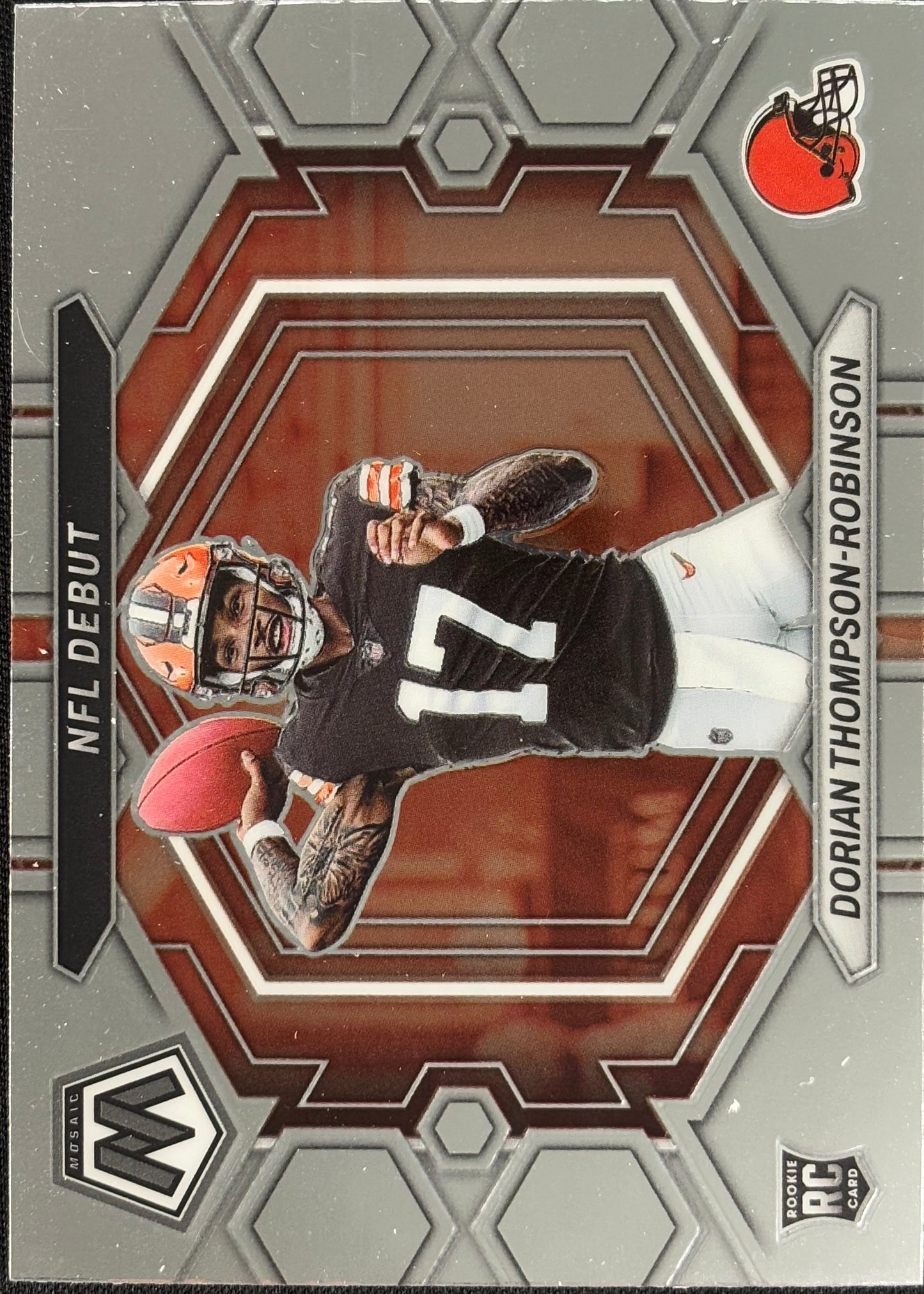 Dorian Thomason-Robinson Mosaic NFL Debut Browns