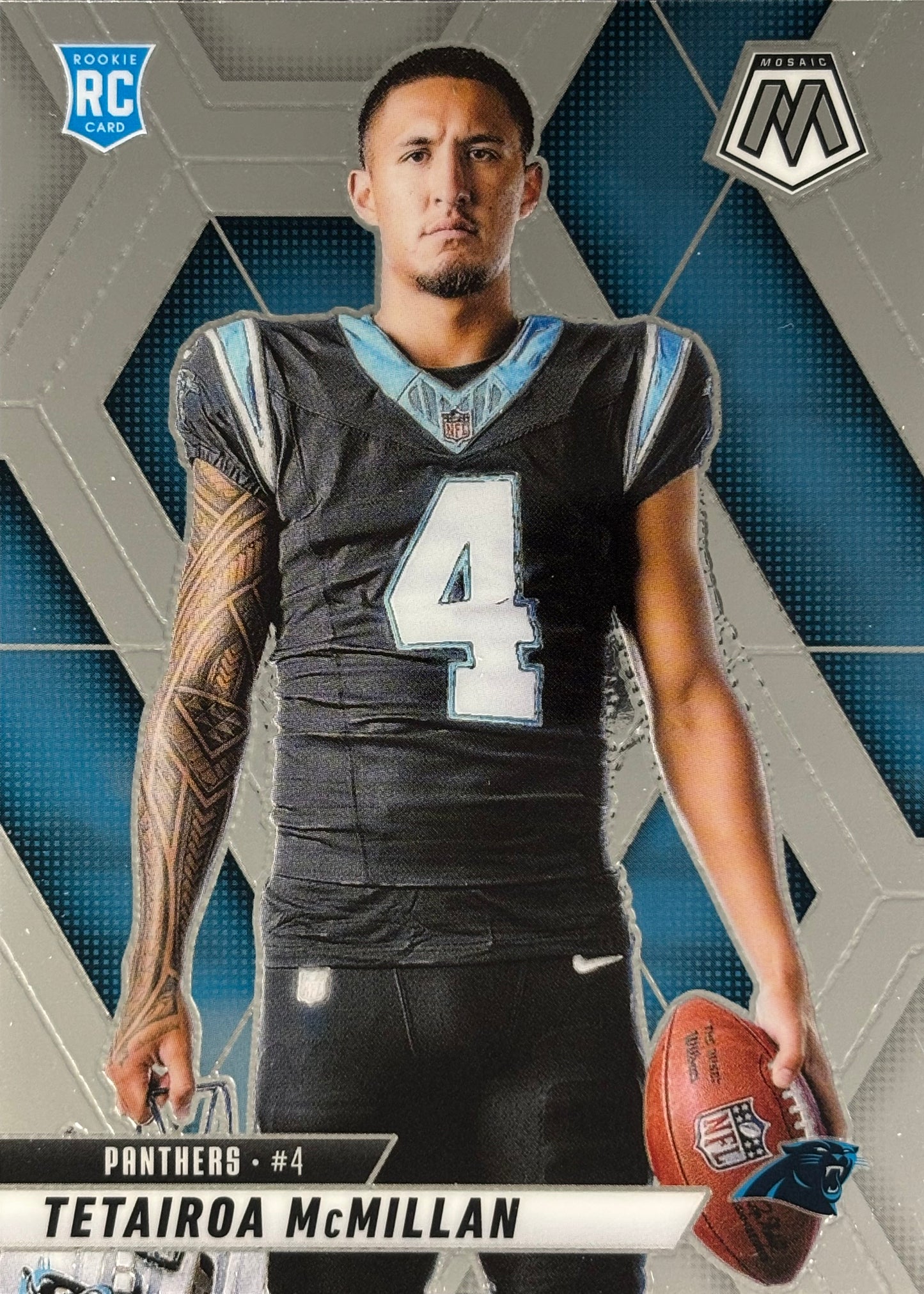 Tetairoa McMillan Mosaic Variation Rookie Panthers