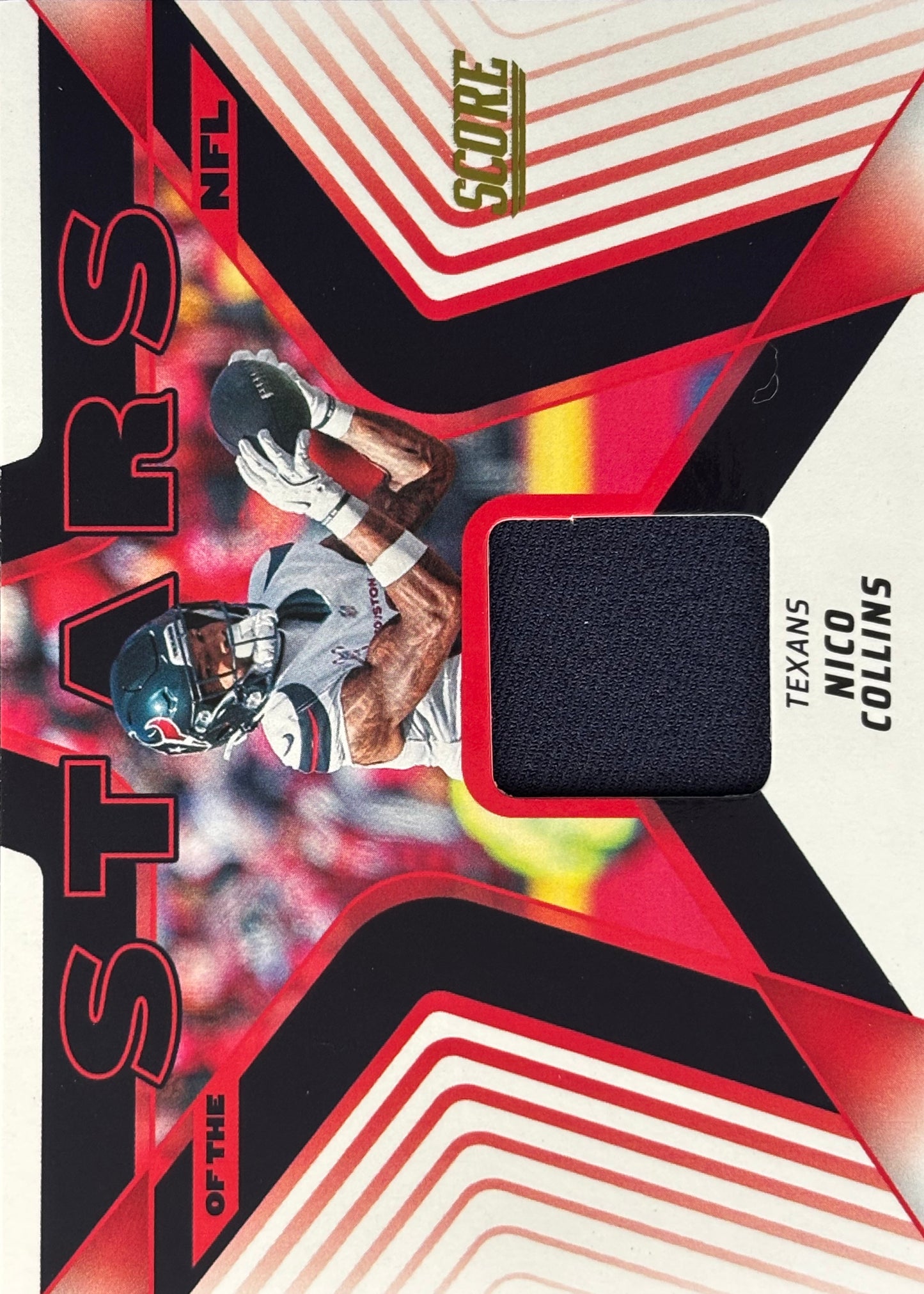 Nico Collins Score Patch Texans