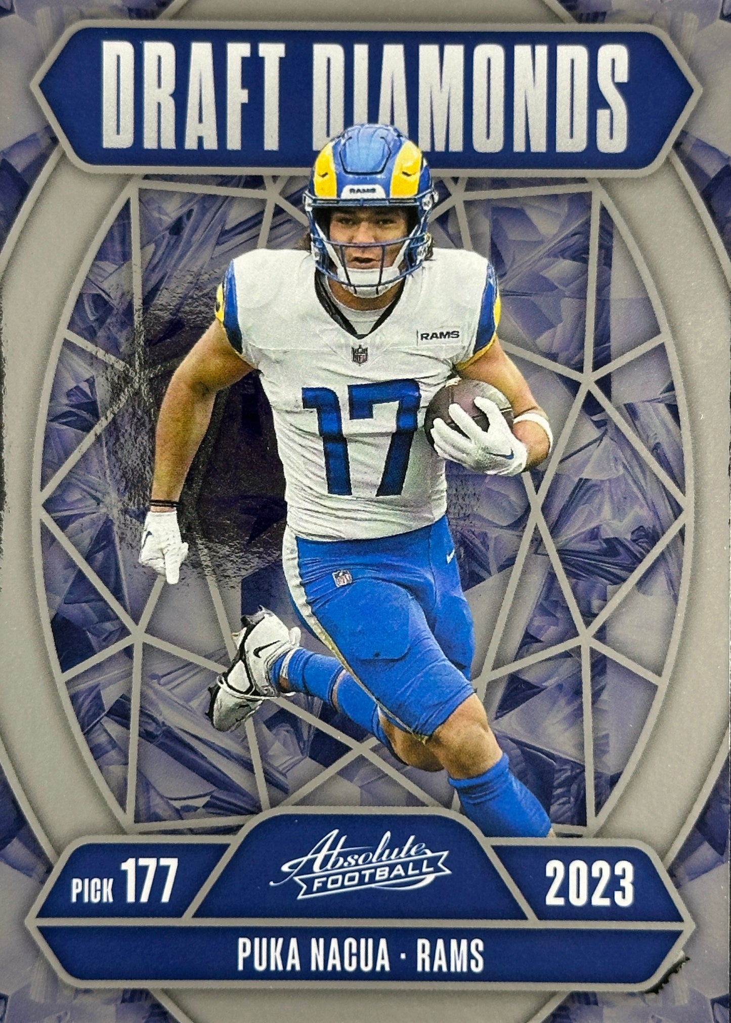 Puka Nacua Draft Diamonds Absolute Rams