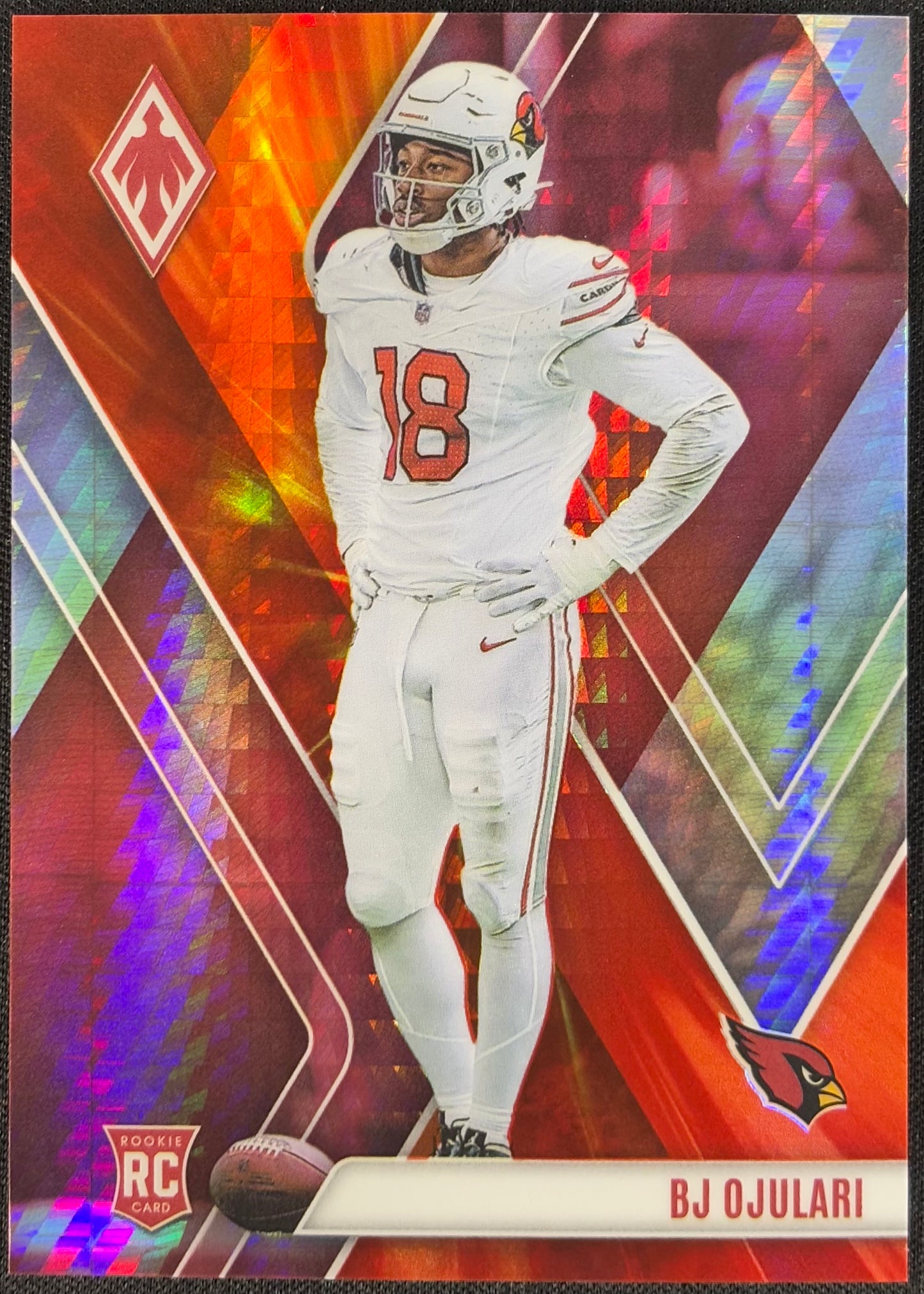 BJ Ojulari Phoenix Fire Burst /340 Rookie Cardinals