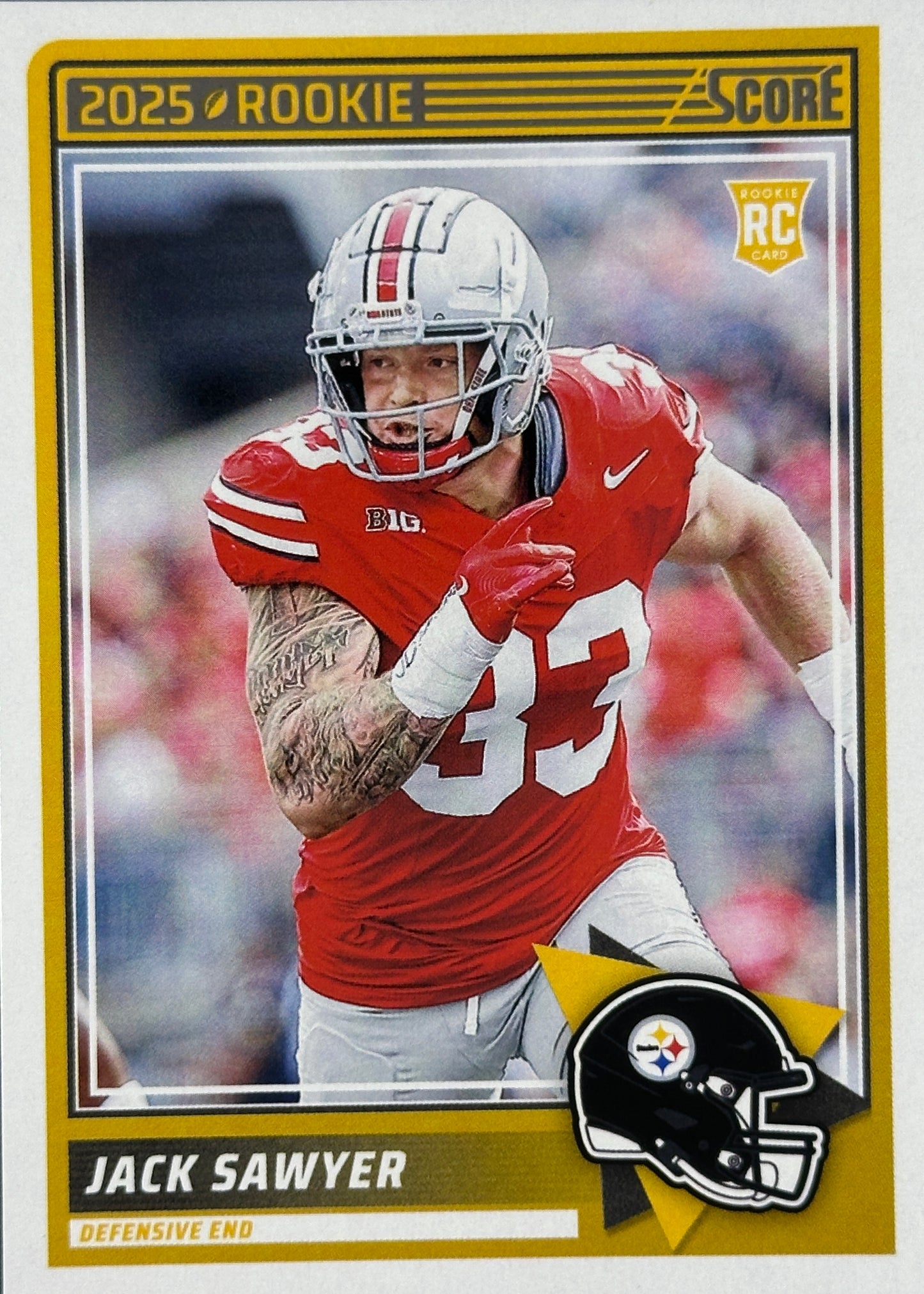 Jack Sawyer Score Rookie Steelers